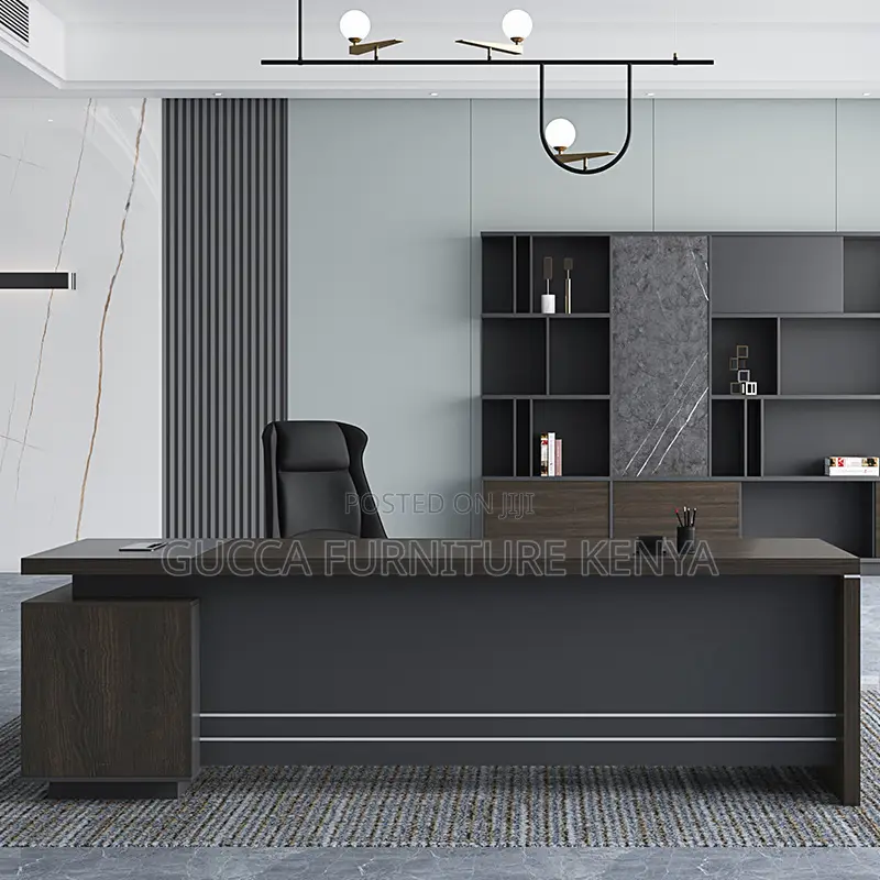 1800mm Executive Manager's L-shaped Office Desk
