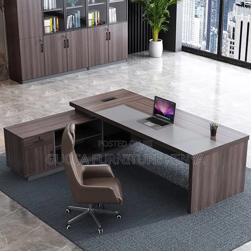 1800mm Executive Manager's L-shaped Office Desk