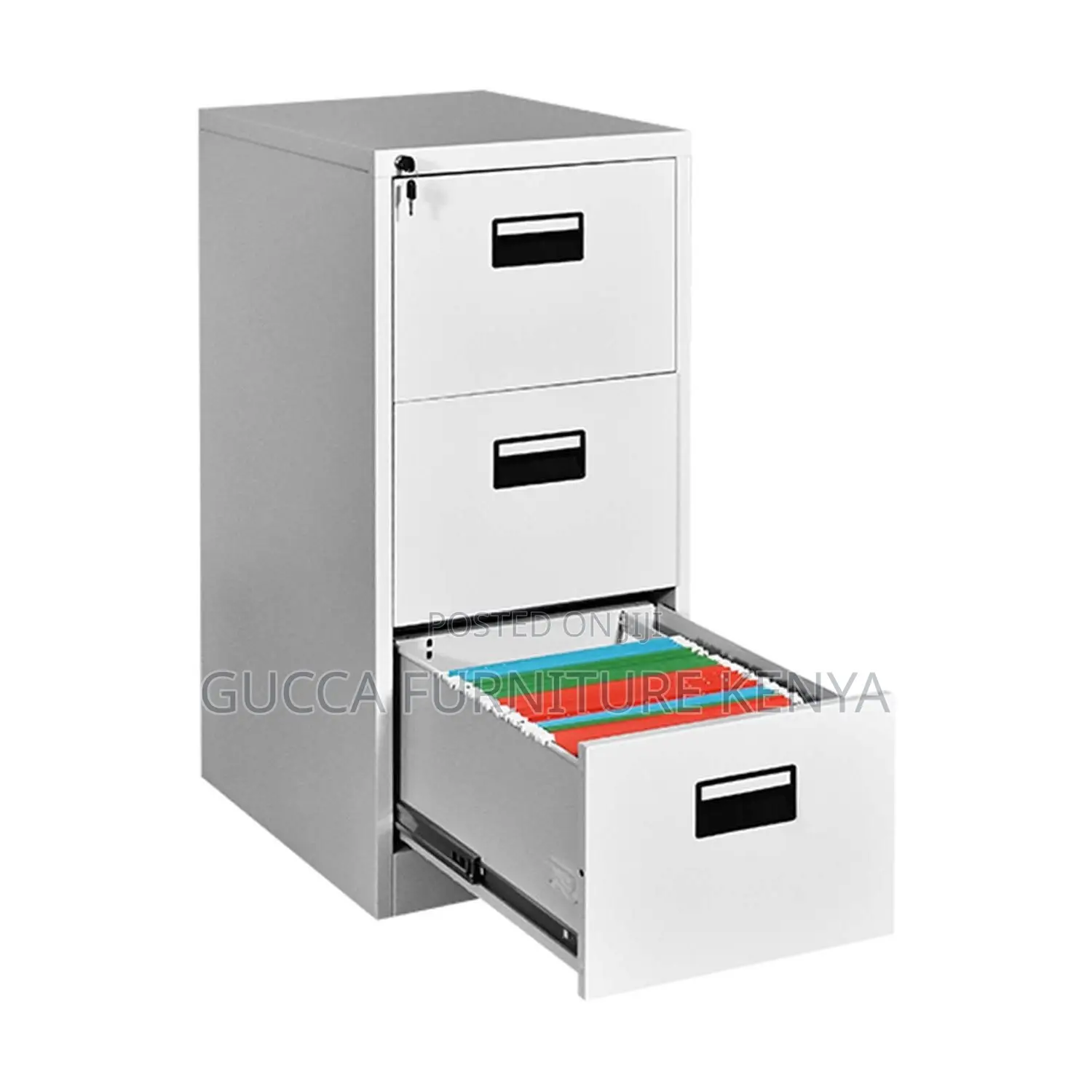 3-drawer's Steel Office Filling Locker Cabinet