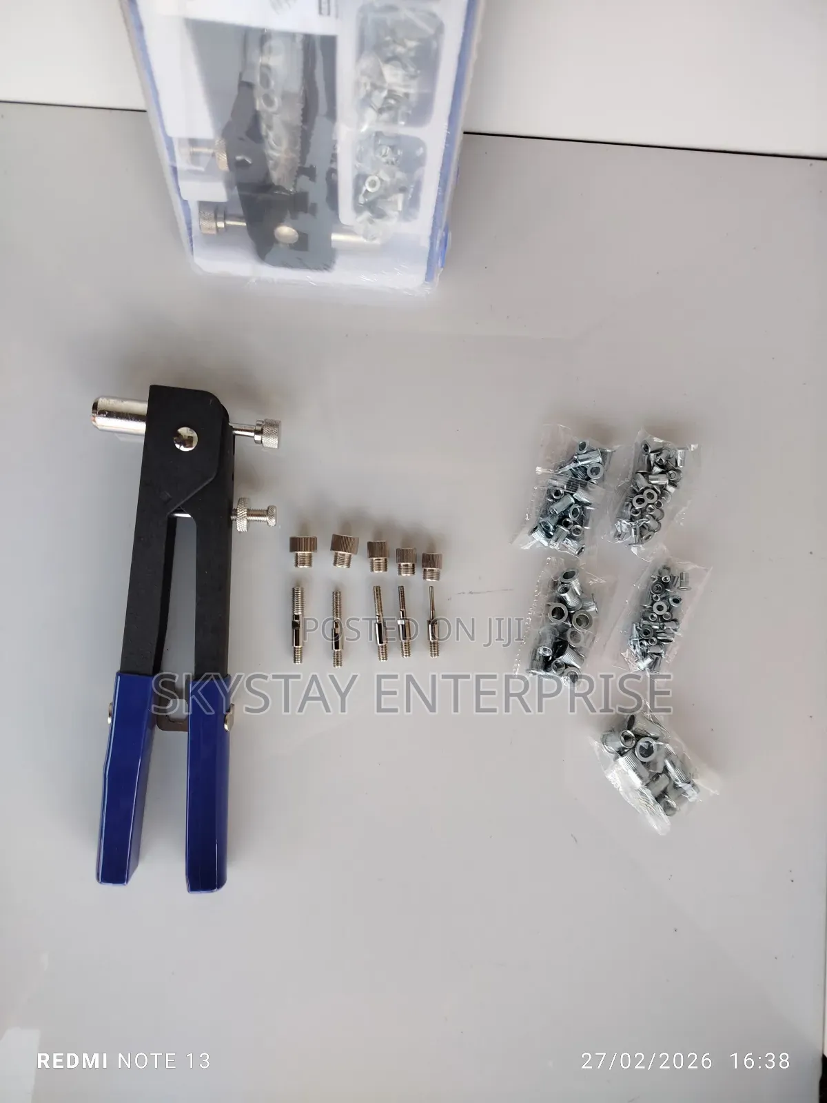 Rivet Nut Gun M3-m8 106pcs