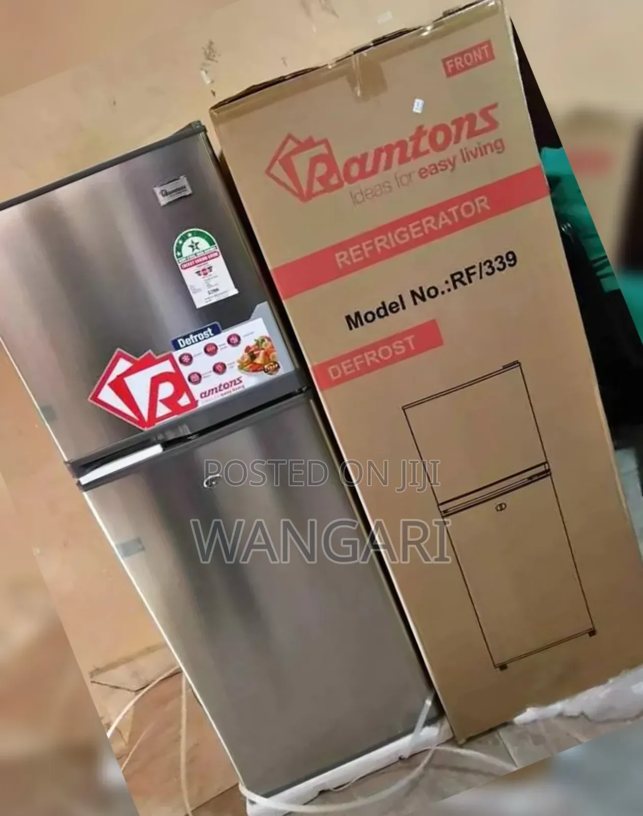 New Stock, 138l Ramtons Fridge Available