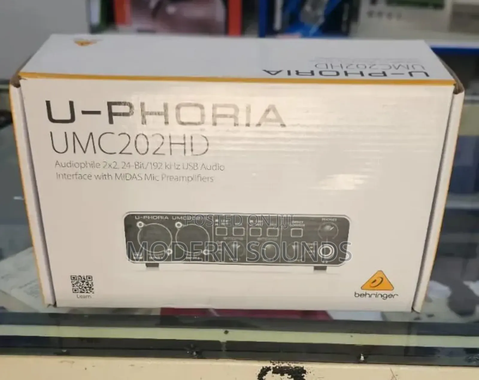 Behringer U-Phoria Umc202hd Usb Audio Interface