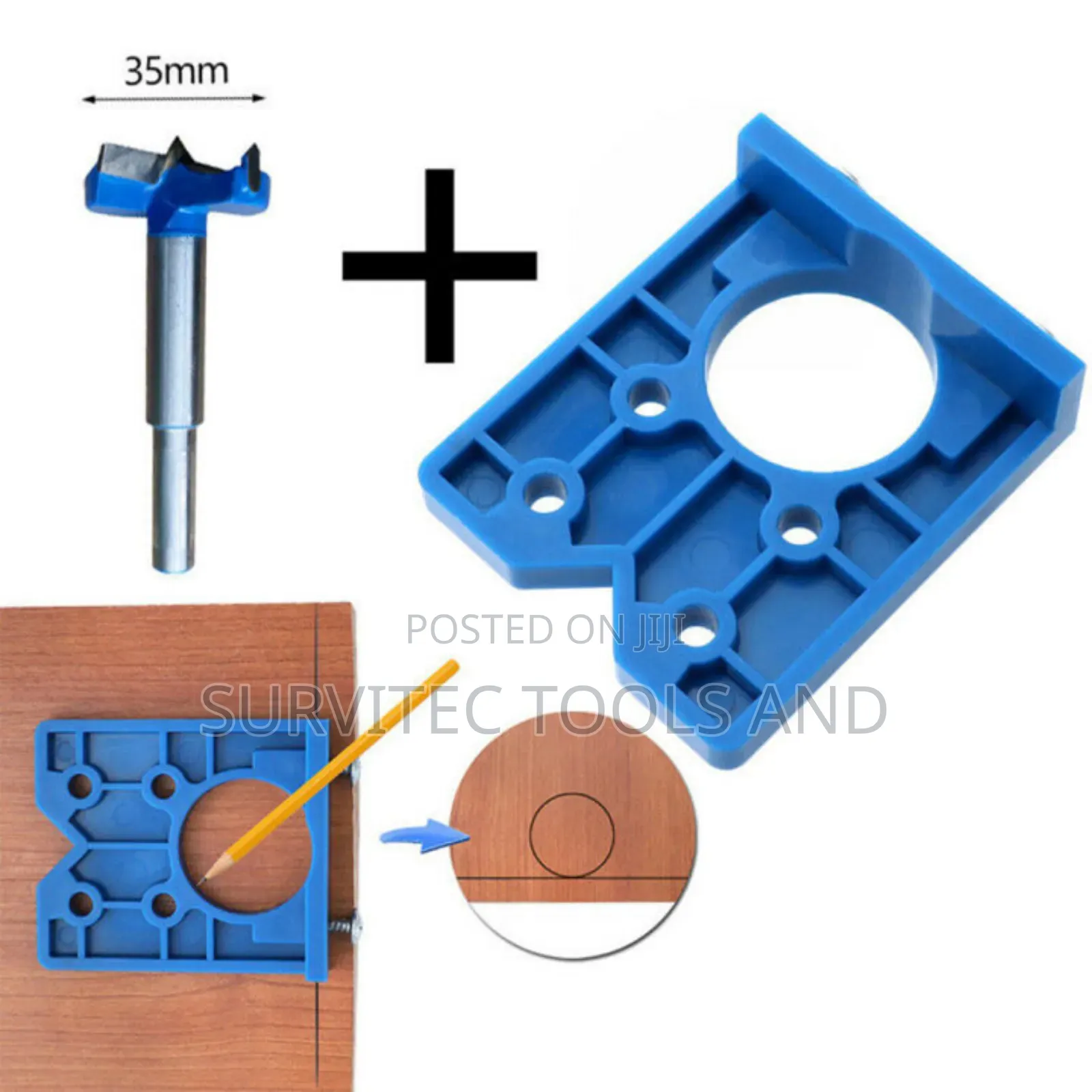 35mm Hinge Hole Jig
