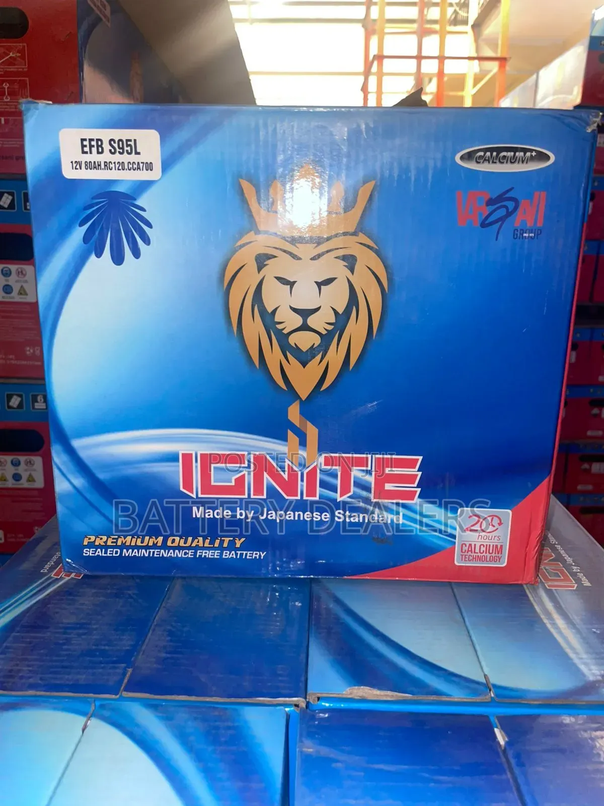 S95 Efb, Ignite Car Battery, Idle Stop/ Start Stop