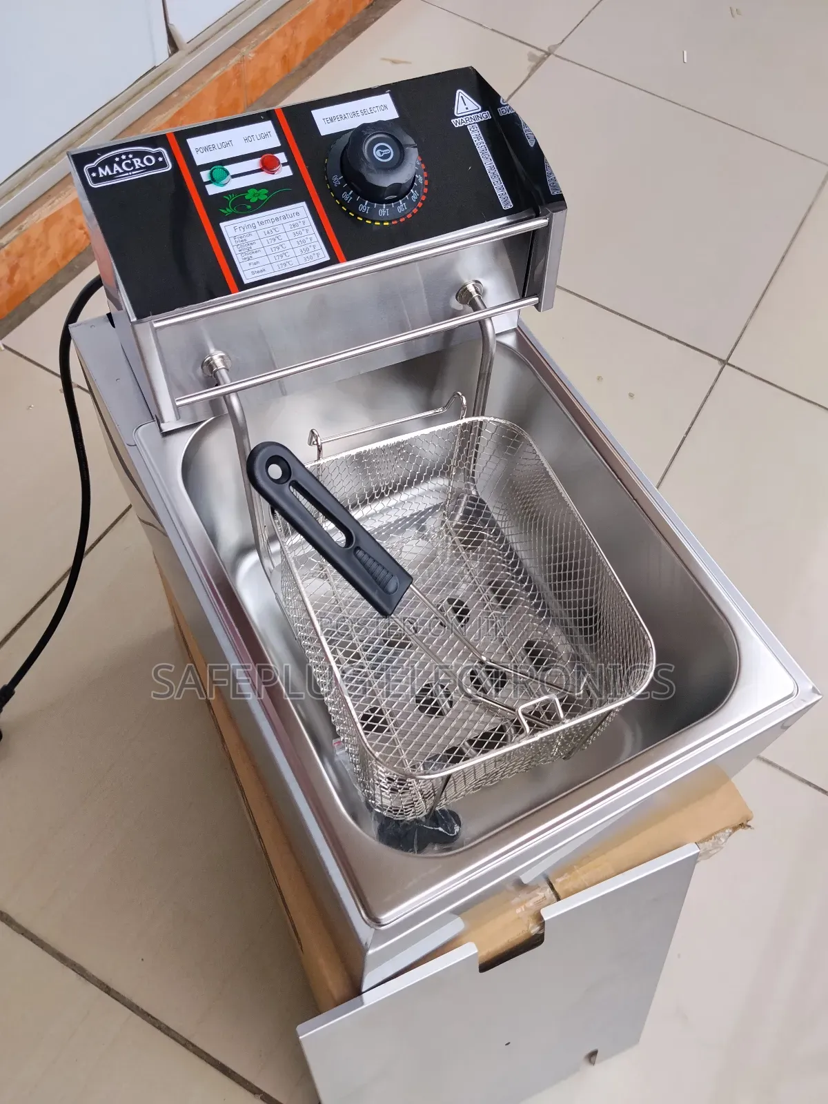 Deep Fryer - 6l Single Basket | Non-Stick | Hurry Limited Stock!
