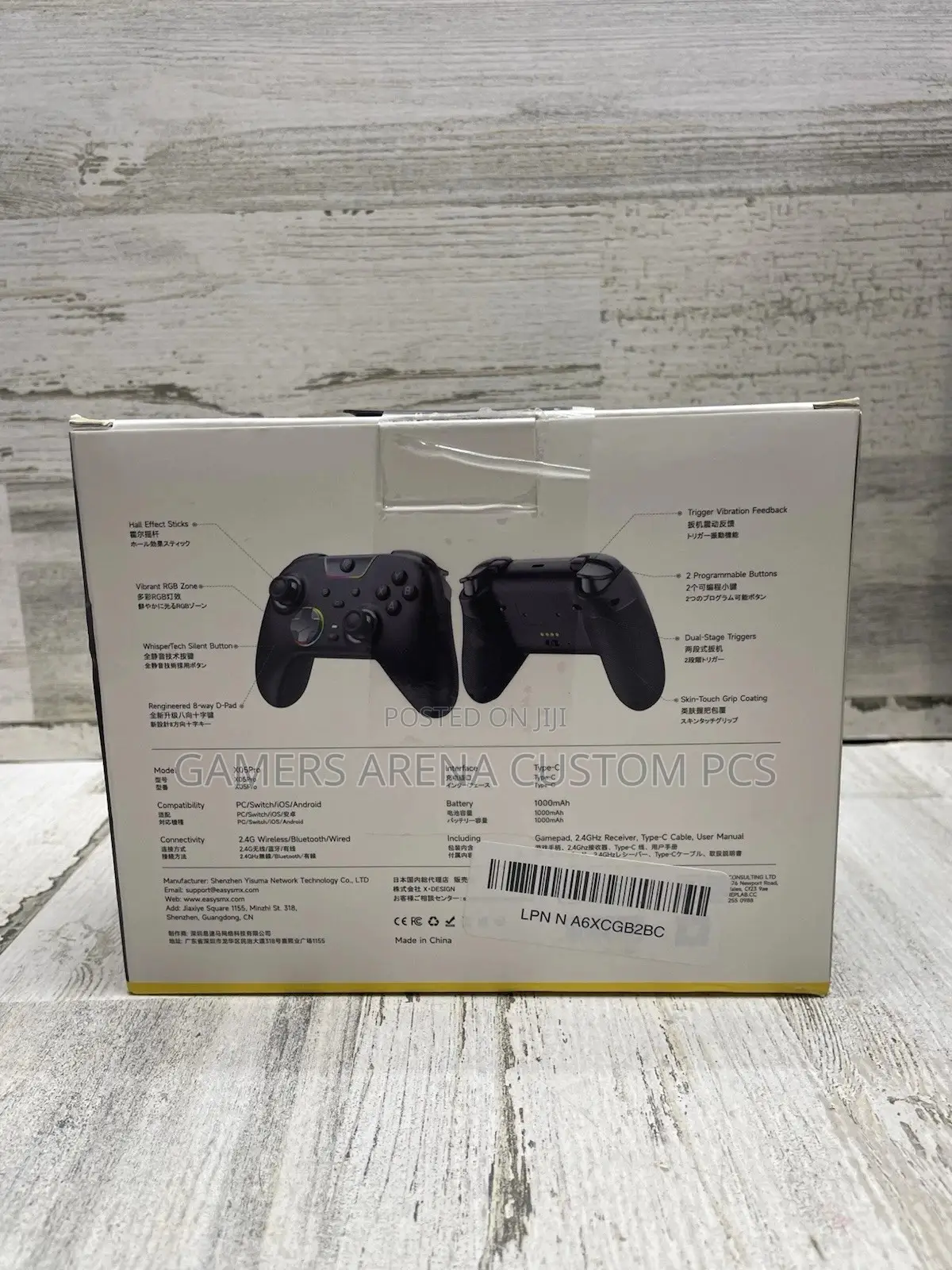 Easysmx X05 2.4g Wireless Gaming Controller For Pc/iPhone/Android/