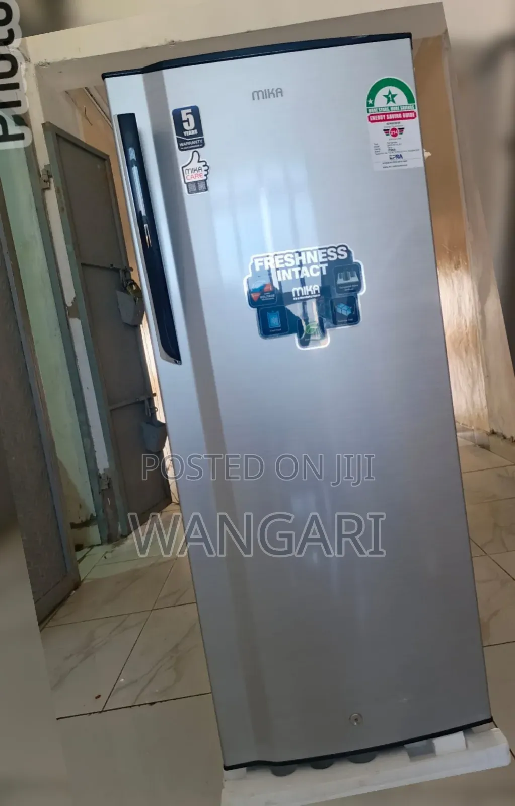 New in Stock Mika 168 Double Door Fridge