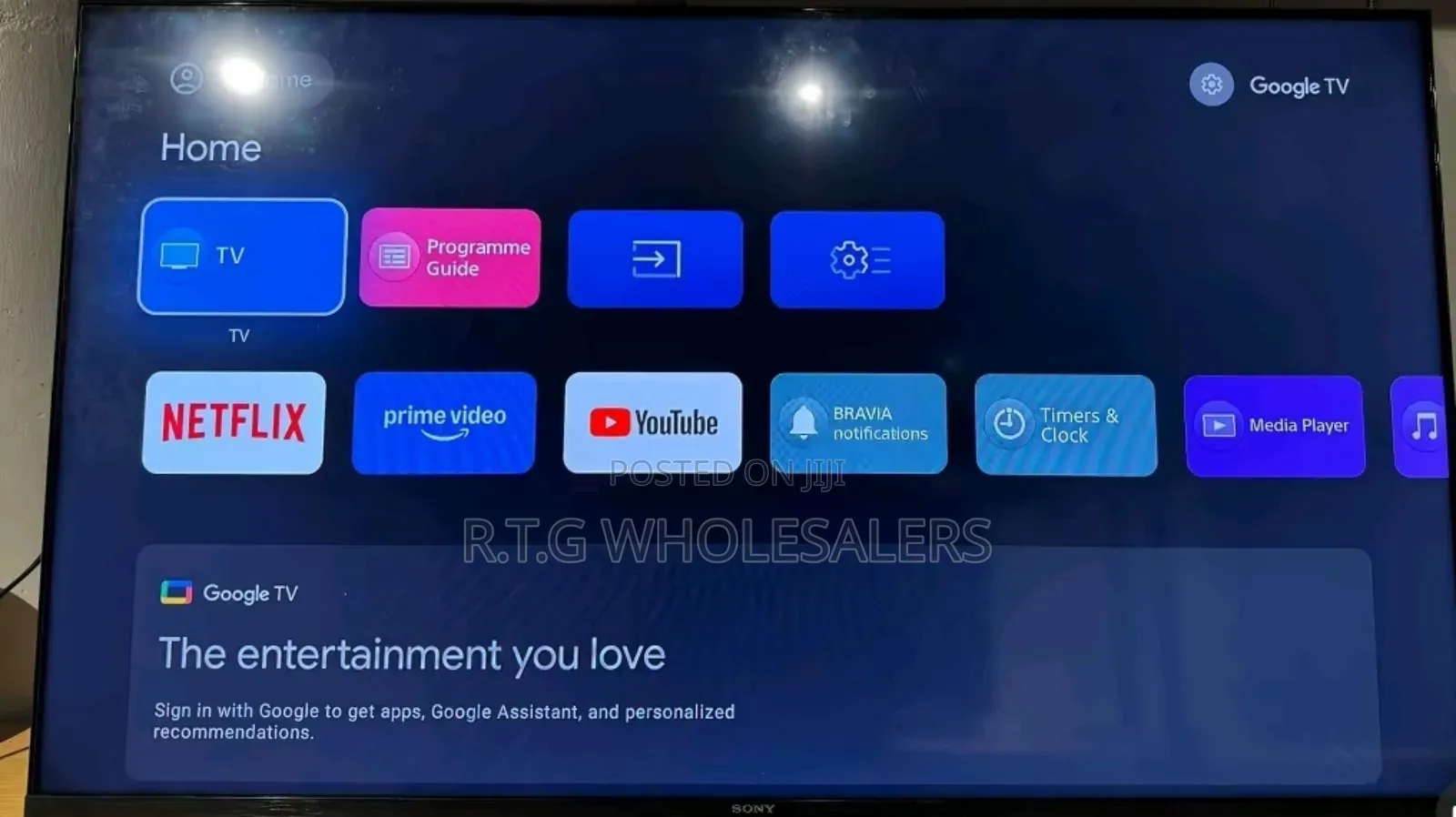 Sony 50 Inch Bravia S20m2 Uhd Smart Tv