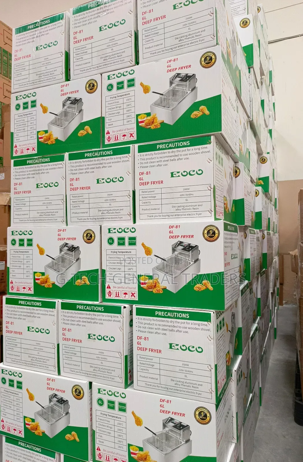 Ecco 6l Energy Saver Chips Deep Frying Machine