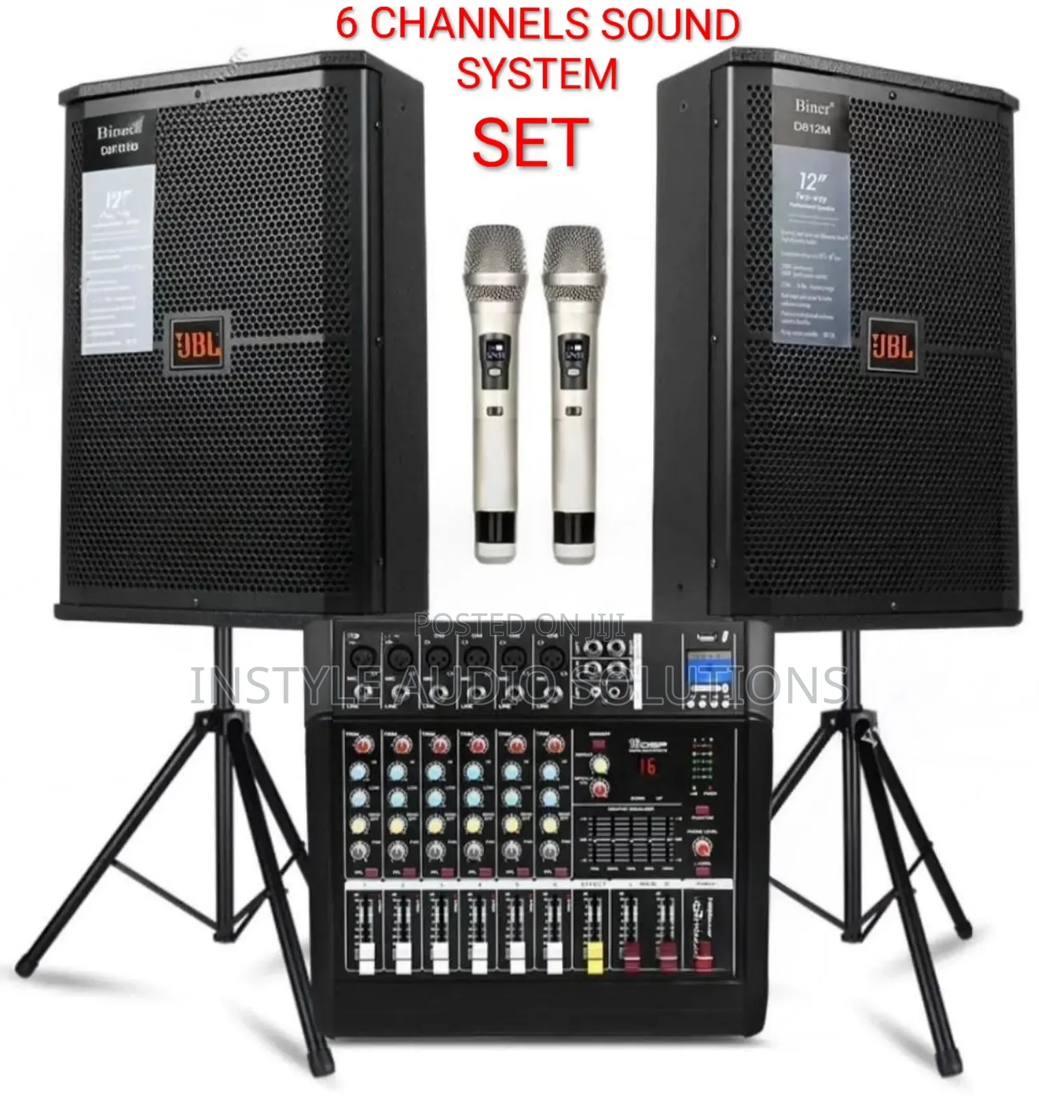 6 Channels Full Sound System Pay on Delivery Accepted 2 Years Warranty