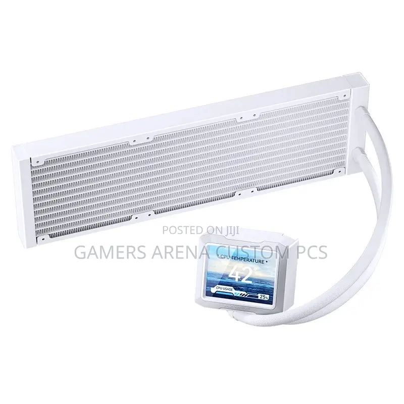 Jonsbo Tf3-360scb LCD Argb Black All in One Cpu Liquid Cooler - 360mm
