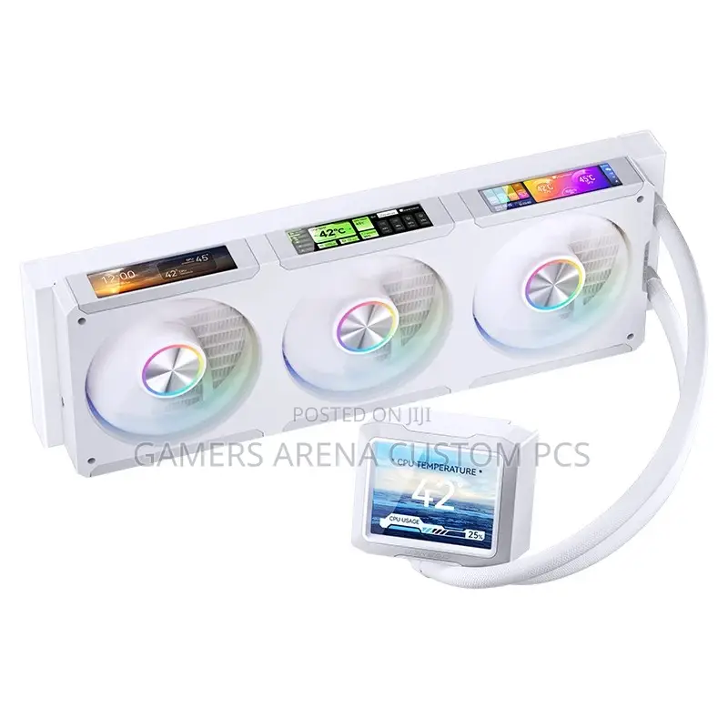 Jonsbo Tf3-360scb LCD Argb Black All in One Cpu Liquid Cooler - 360mm
