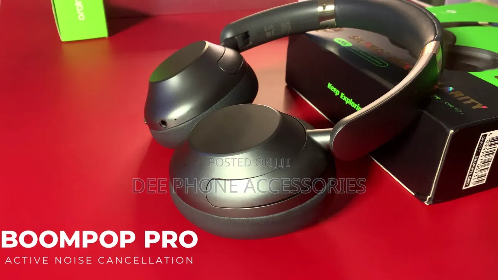 Oraio Boompop Pro Anc Wireless Headphones