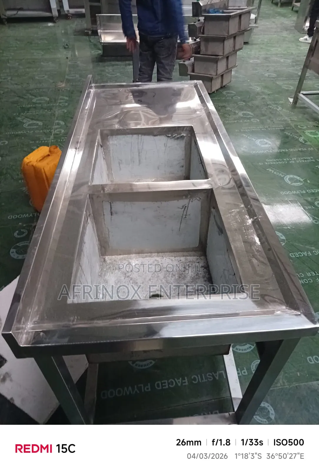 Stainless Steel Double Bowl Sink