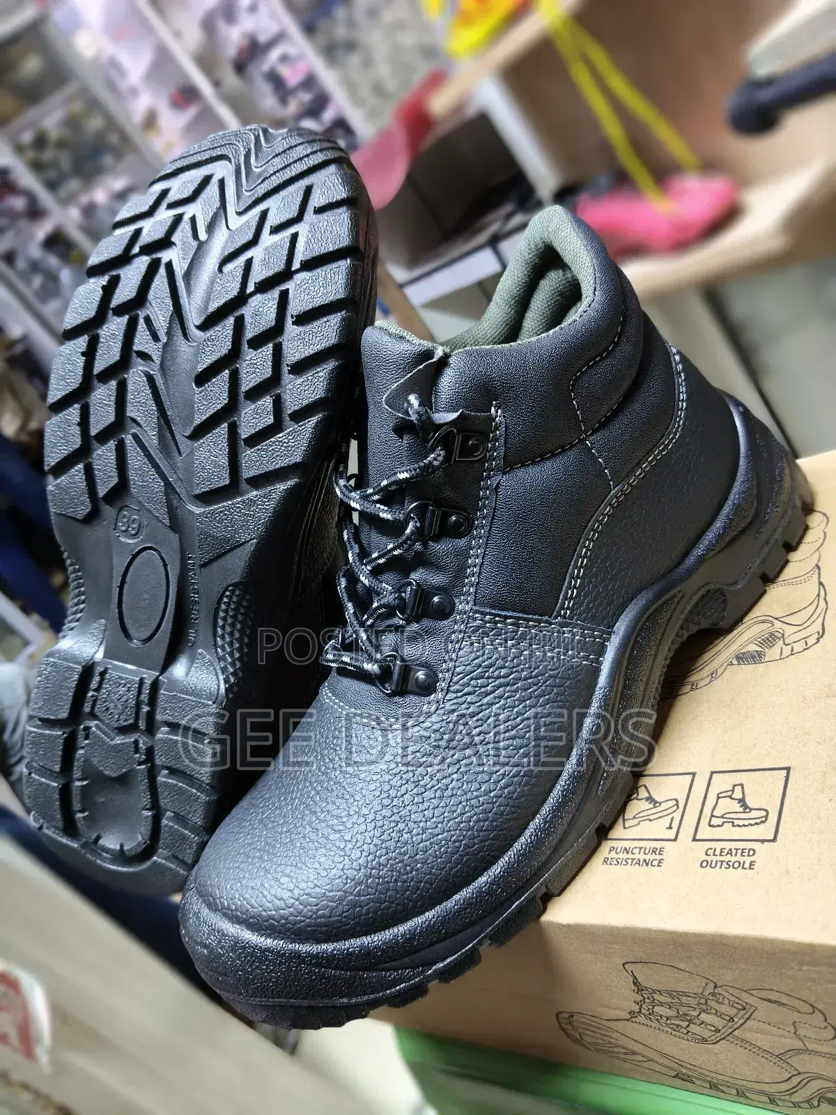 Heavy Duty Steel Toed Safety Boots, Working Boots,All Weather Shoes