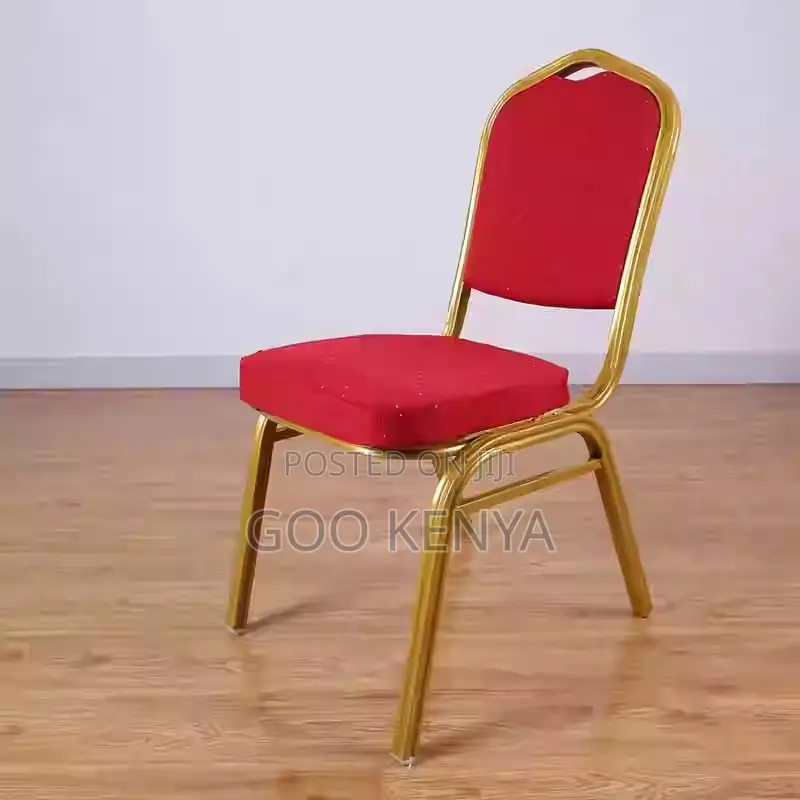 Home Chair; Upholstered Fabric Banquet Chair – Durable Event Seating