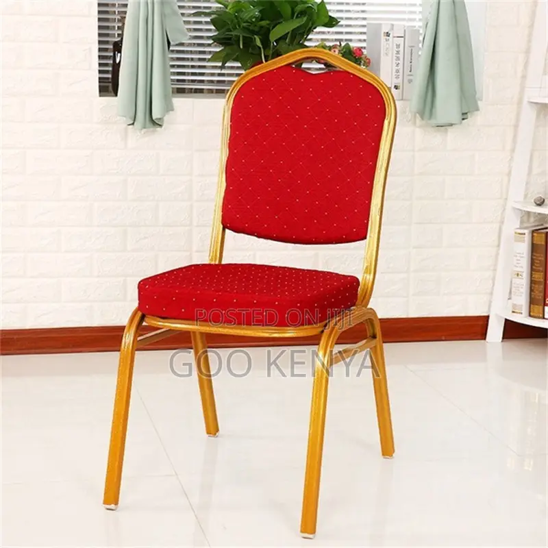 Home Chair; Upholstered Fabric Banquet Chair – Durable Event Seating