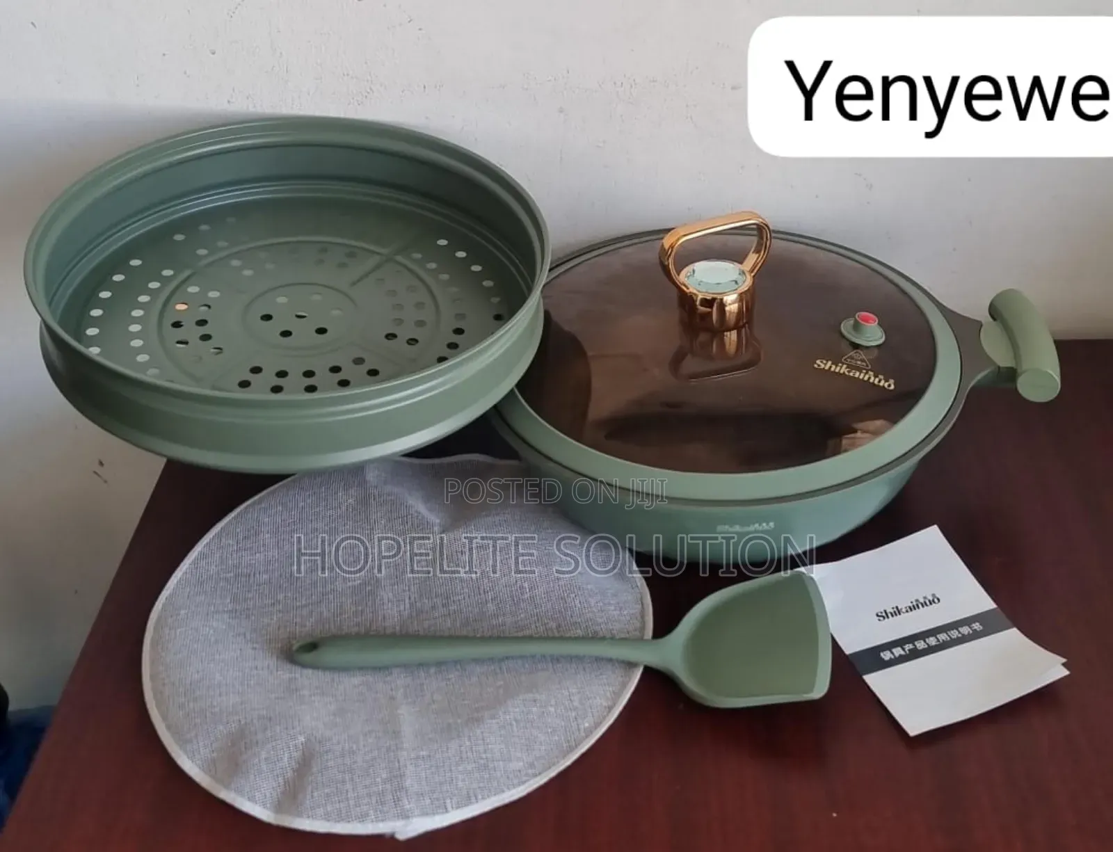 Steaming Pot With Drainer