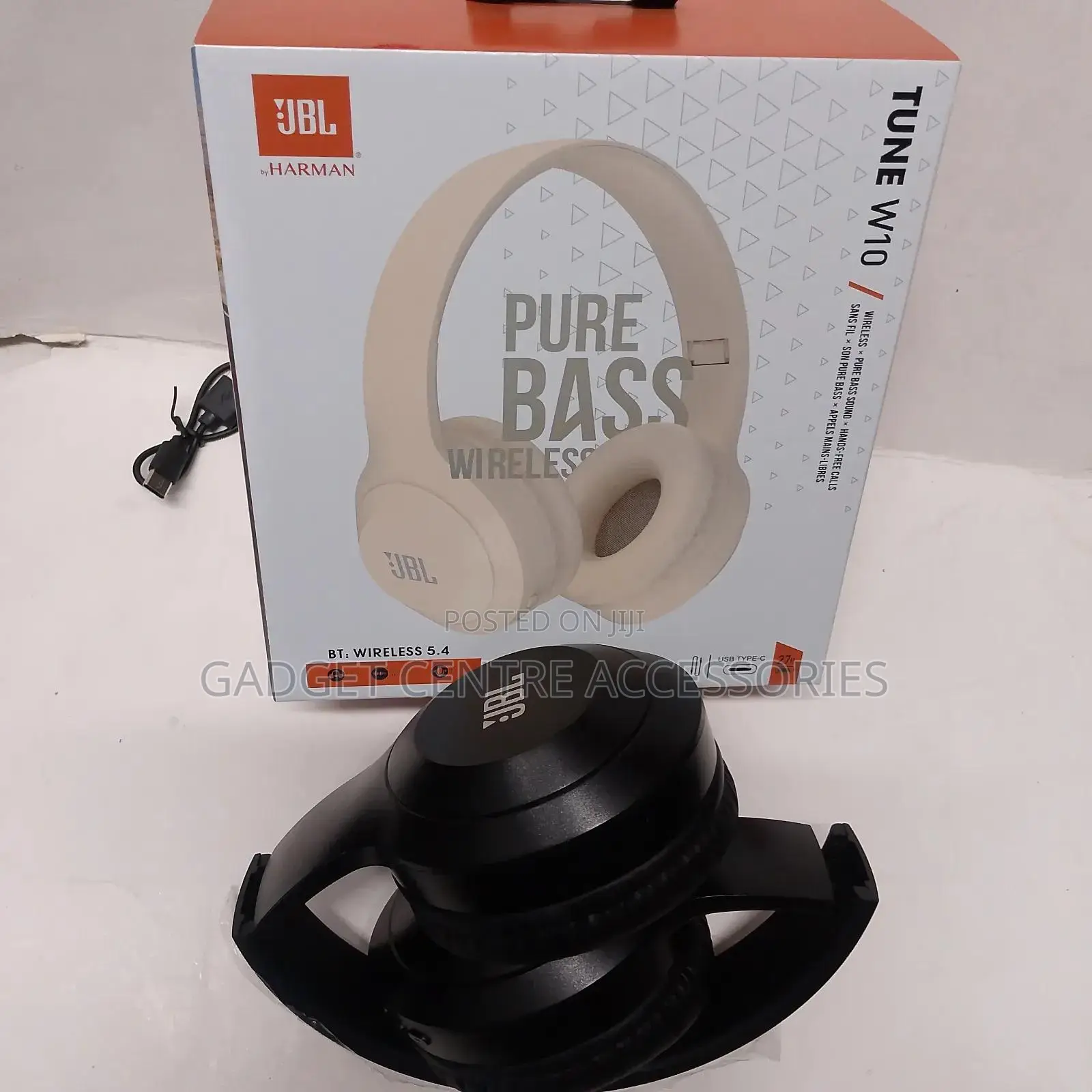 Jbl Wireless Headset Tune W10 Pure Bass