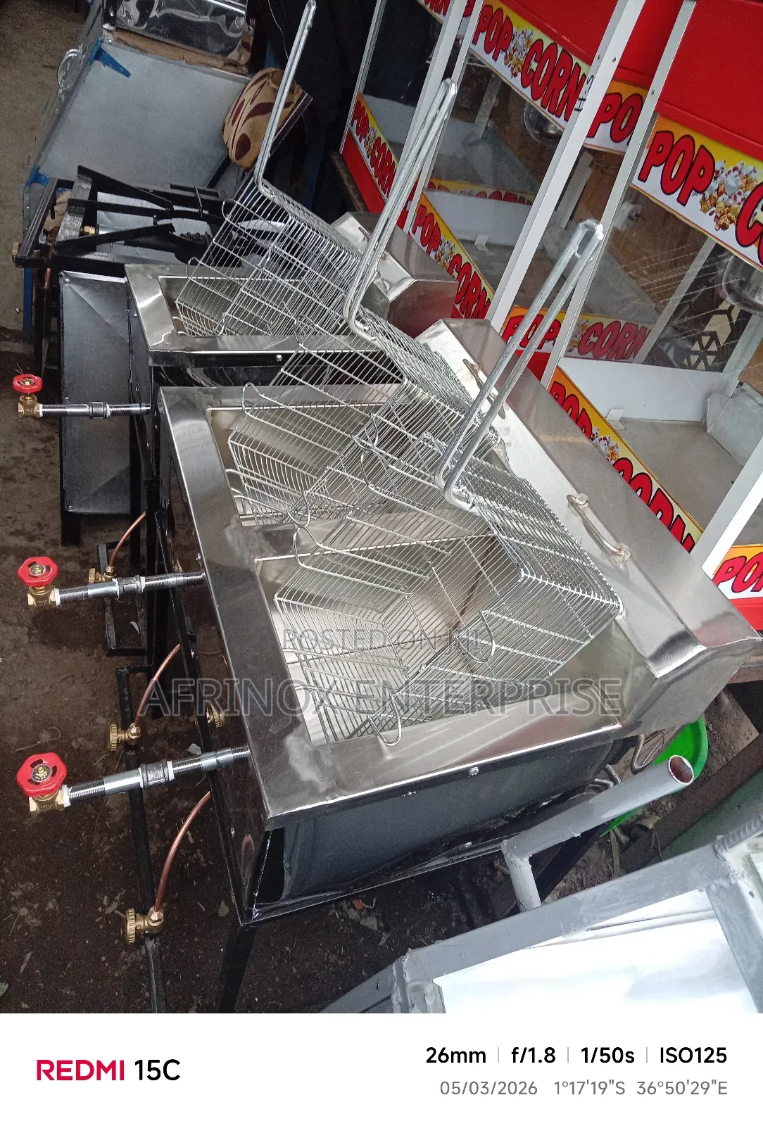 Snacks Gas Deep Fryer For Restaurant