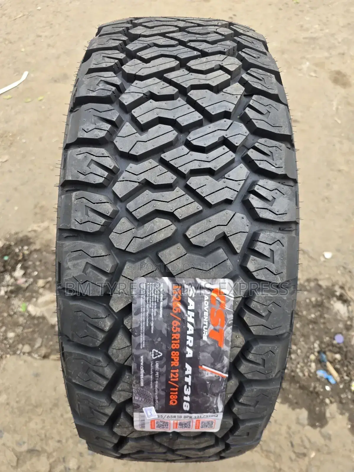 285 /65 R18 CST Tyres (All Terrein) at Ii.