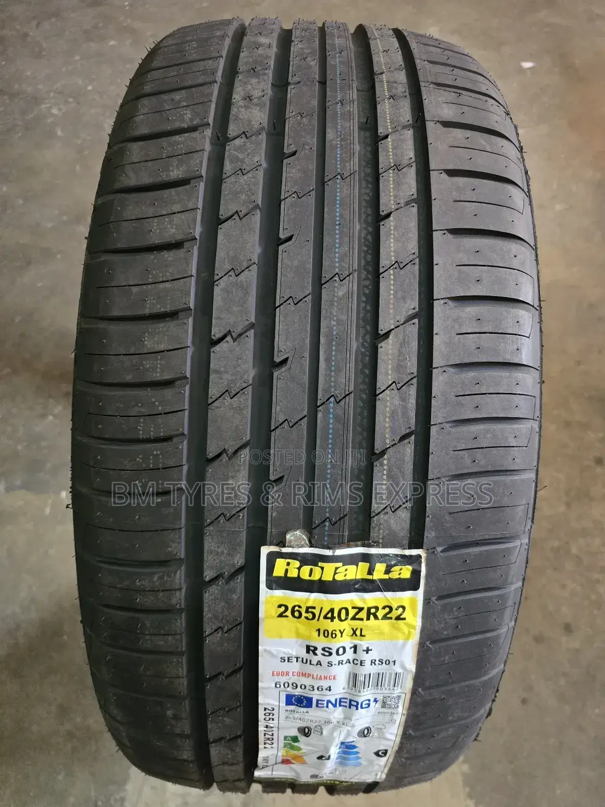 265 /40 R22 Rotalla Tyres