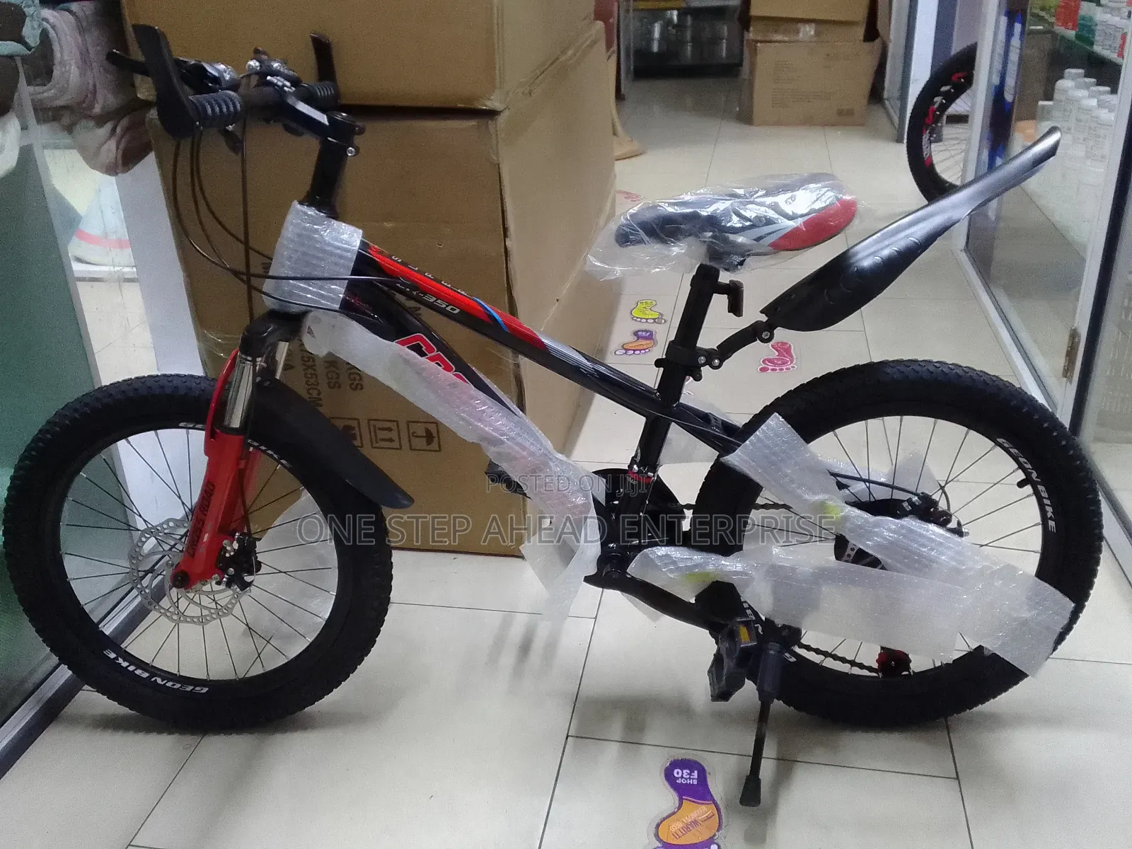Size 20 Bike With Shock Absorbers and Gears Available