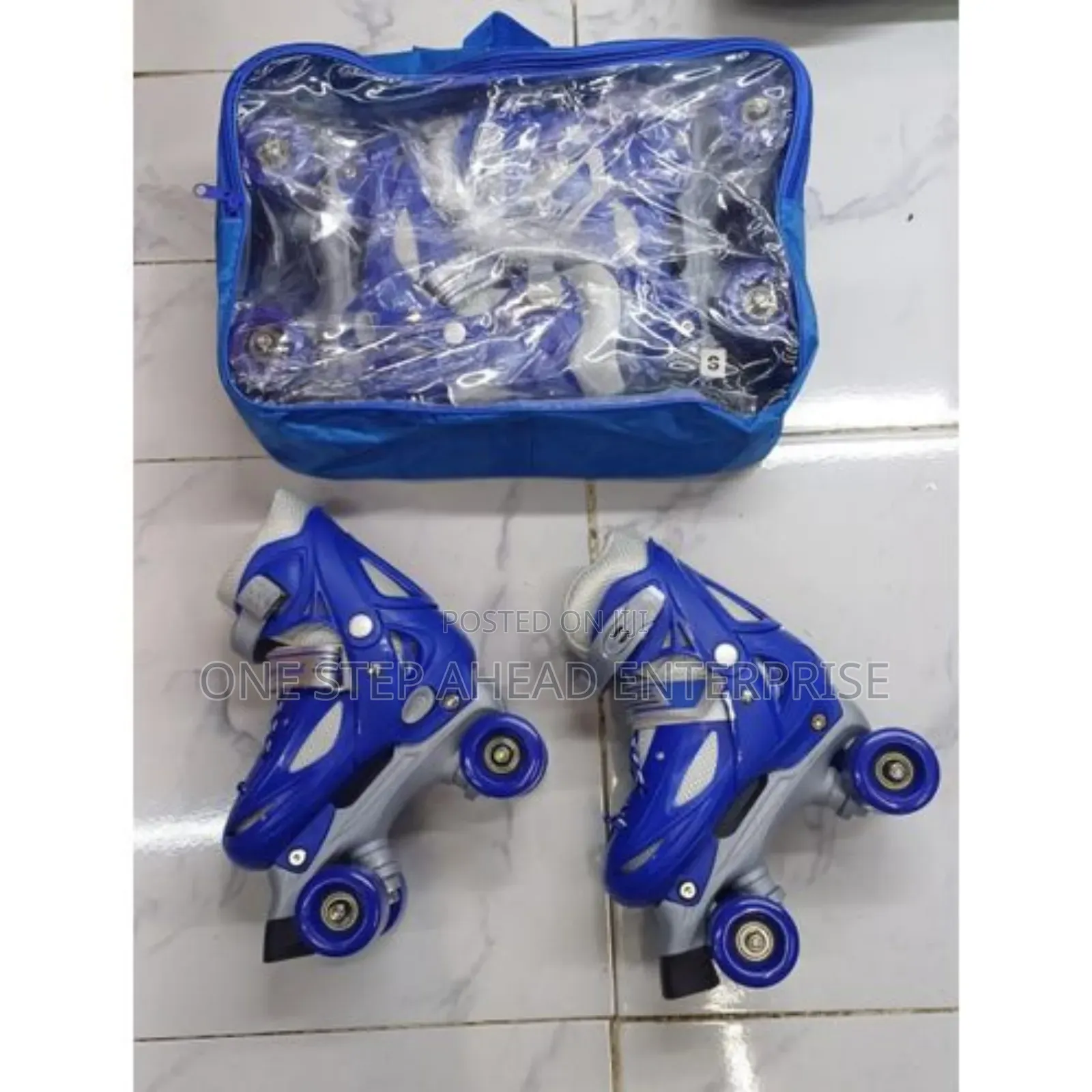 Quad Skates Bluish Upto 8yrs