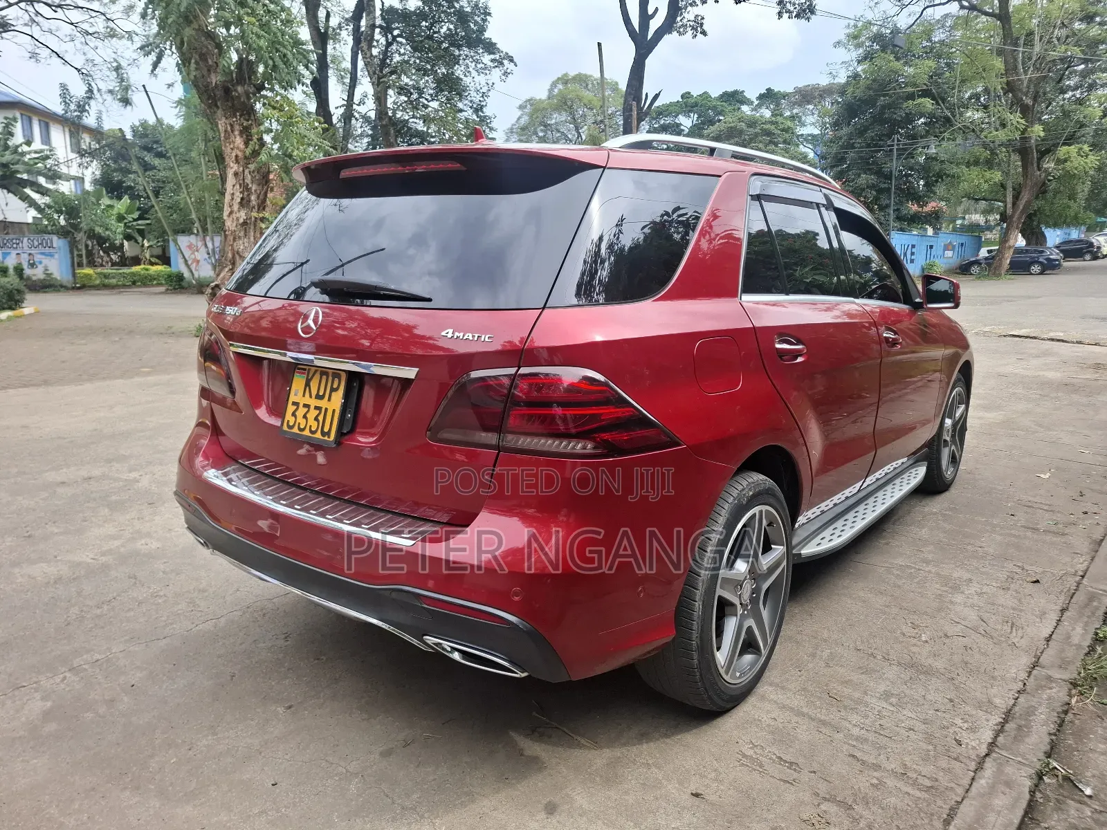 Mercedes-Benz GLE-Class GLE 350d 4MATIC 2016 Red