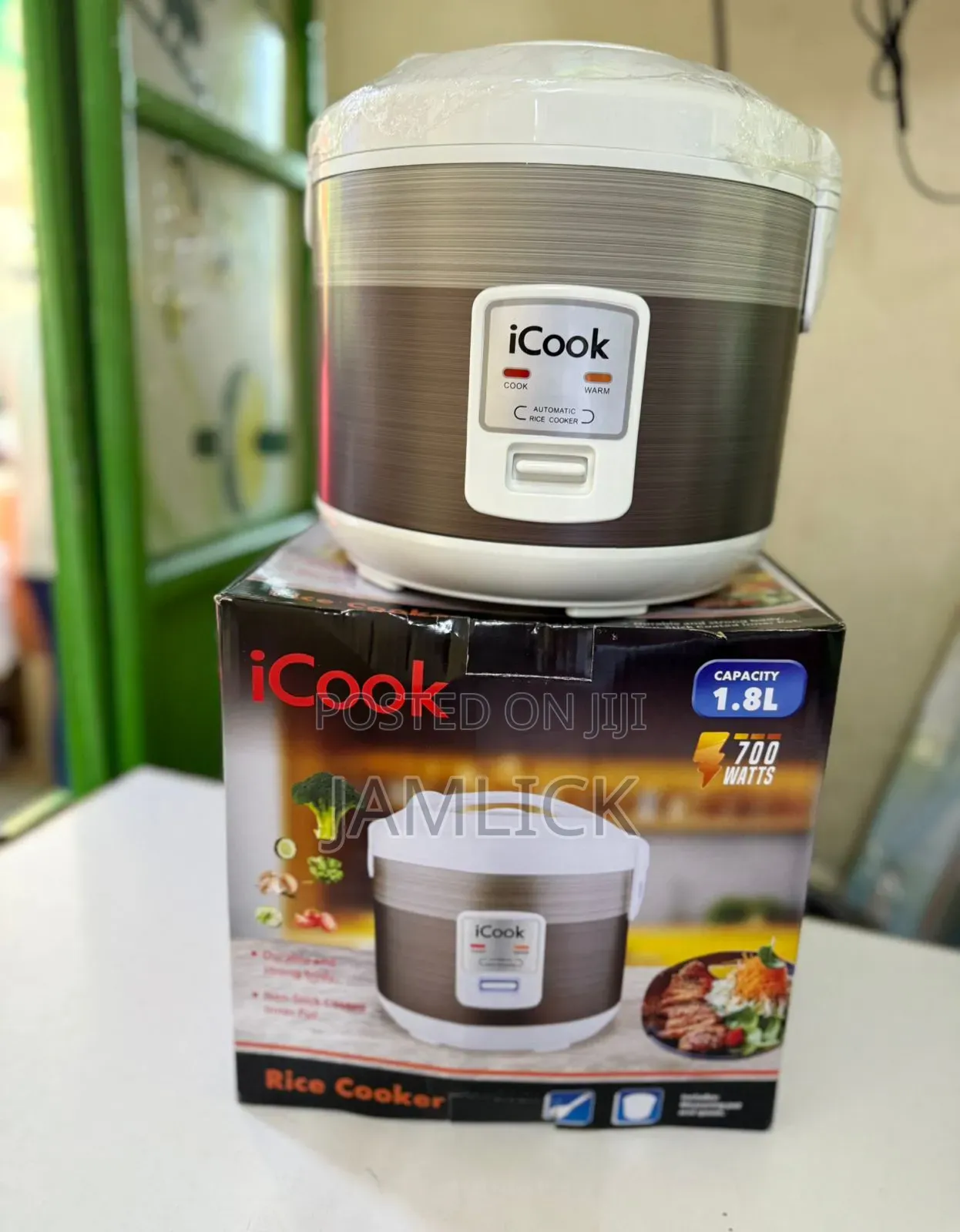 Rice Cooker 1.8l Electric Automatic Rice Cooker
- Js