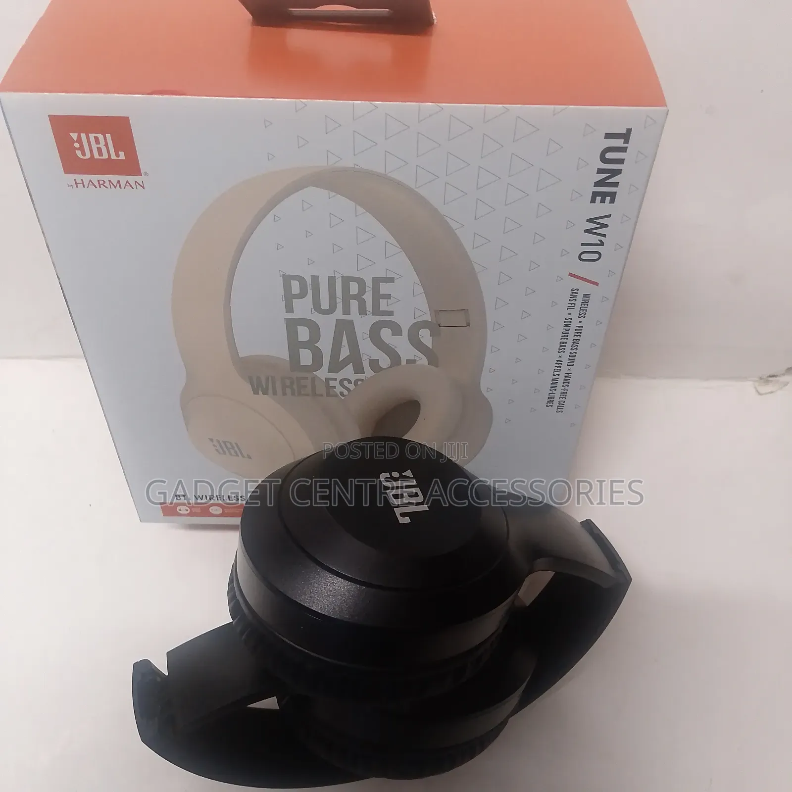 Jbl Wireless Headset Tune W10 Pure Bass