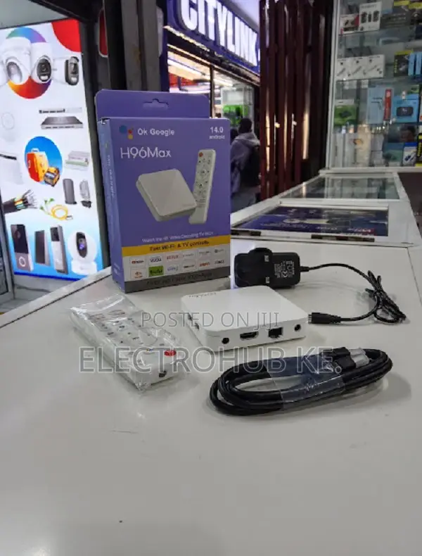 4k Video Decoding Tv Box H96max 2+16gb H313 Android 14.0