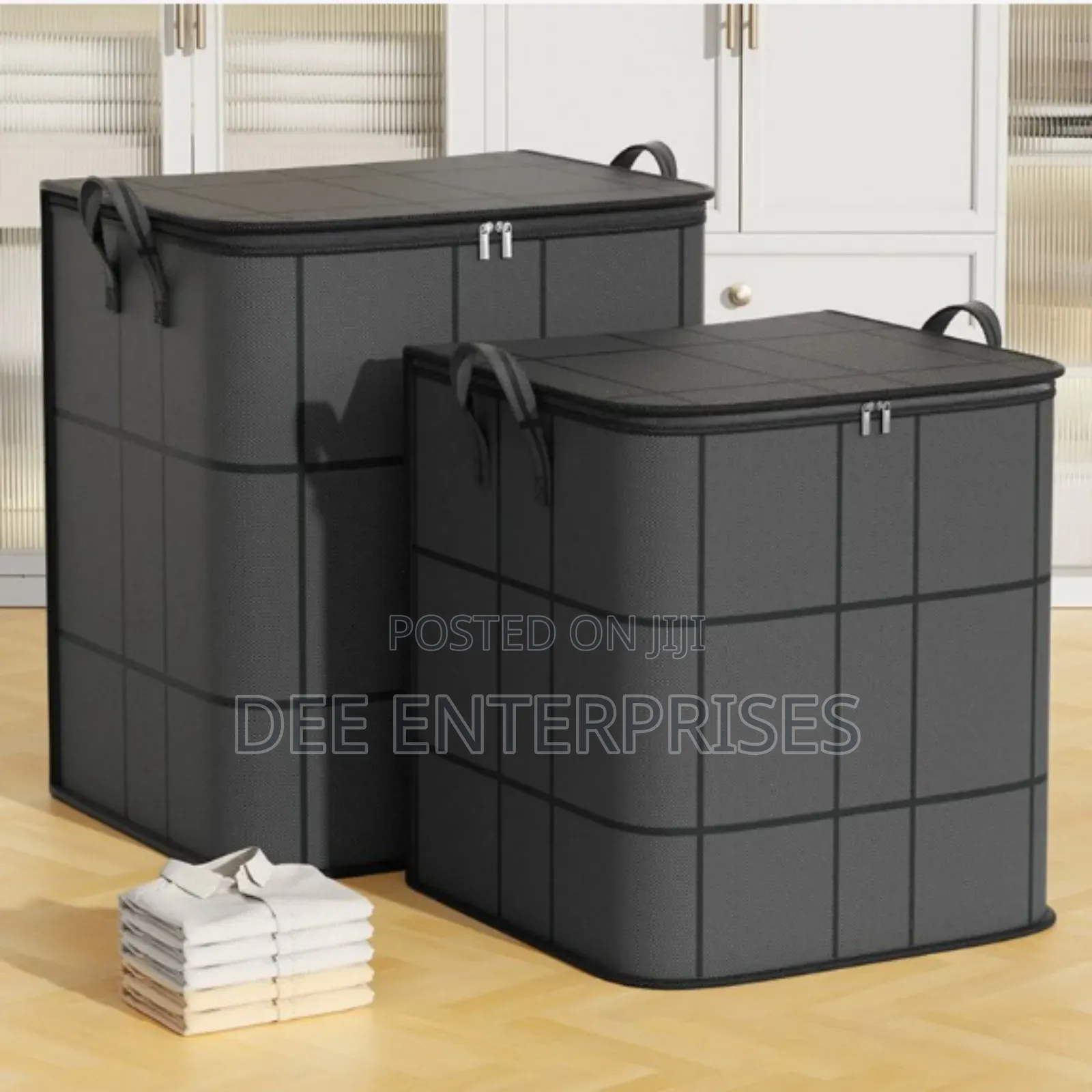 2 PCS Set Non Woven Storage Bags