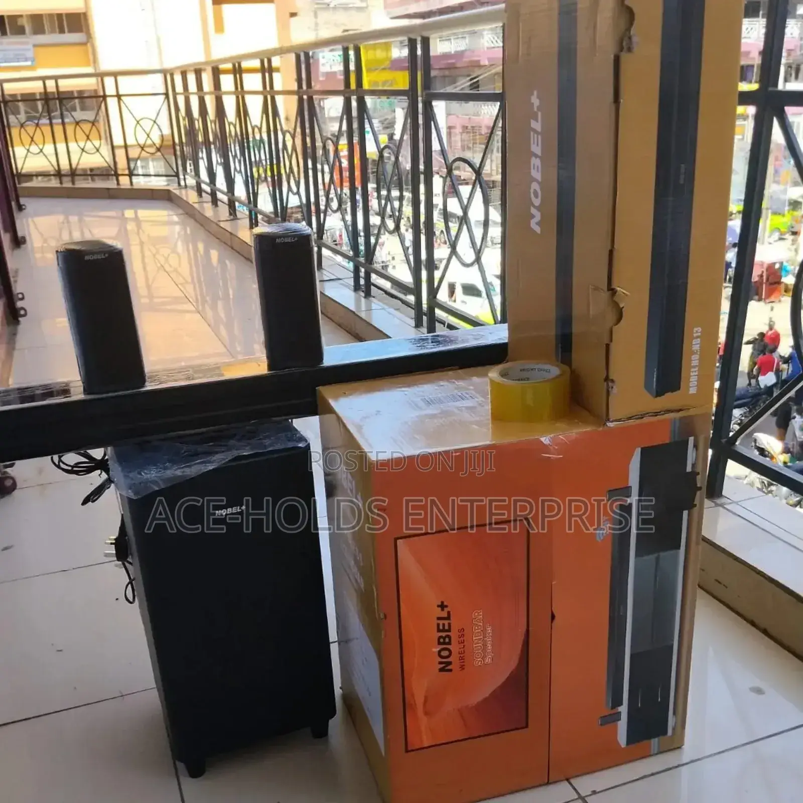 Nb:13 Nobel Wireless 5.1ch Soundbar Speaker System - Quality Bass