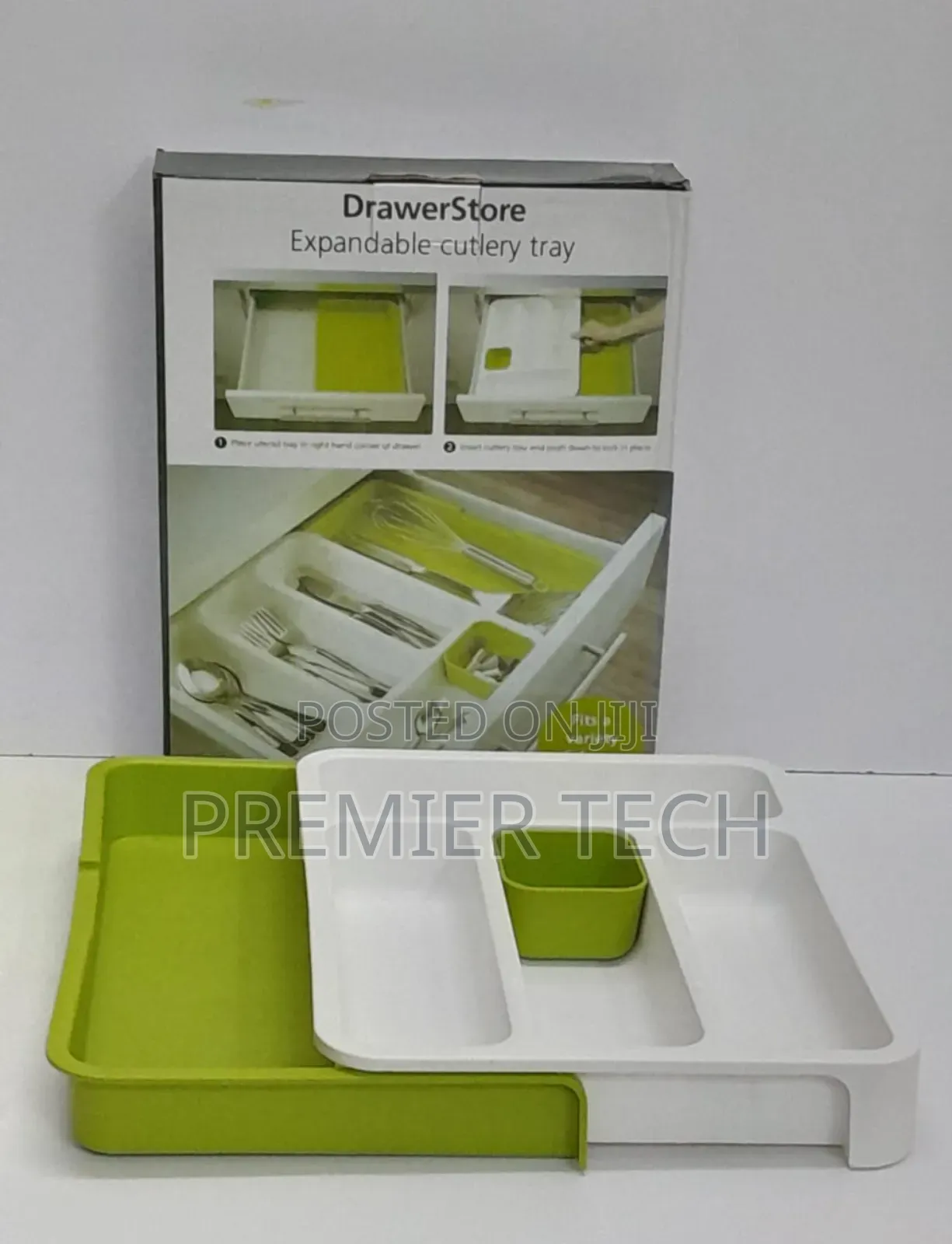 Multipurpose Plastic Cutlery Drawer Organizer