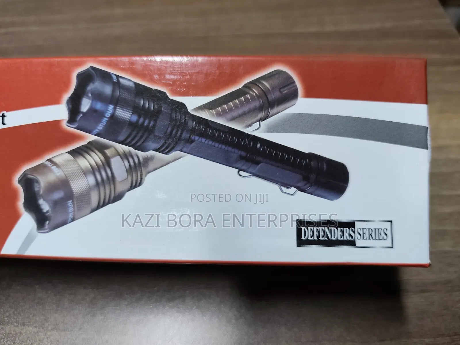 Multifunction Led Rechargeable Torch With Shock