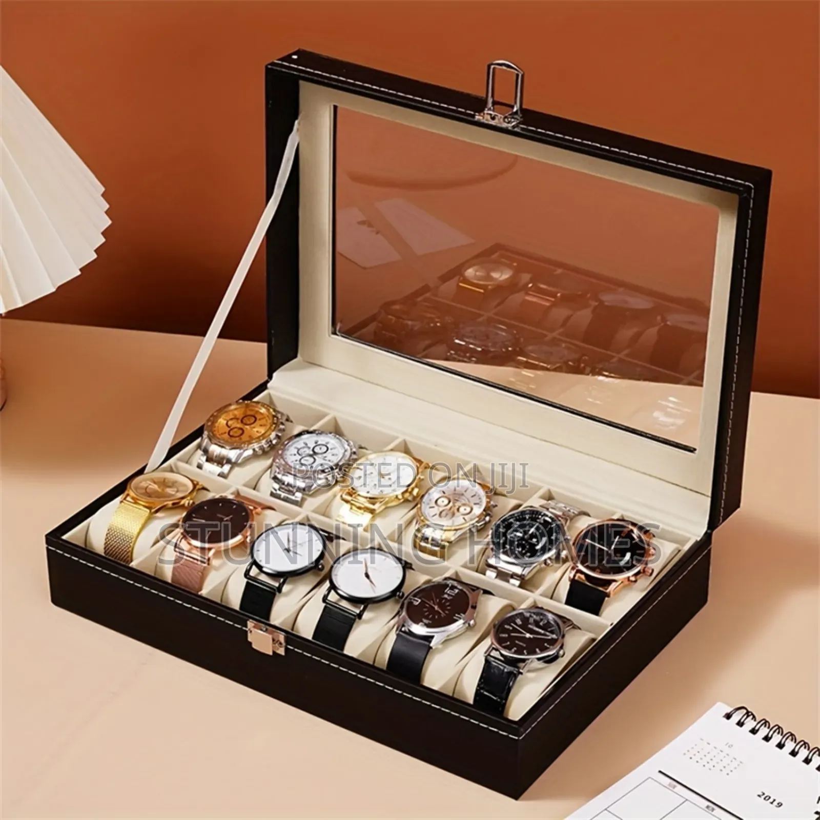 12 Slots Watch Organizer