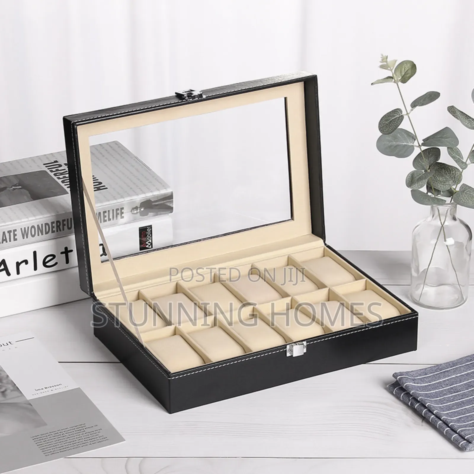 12 Slots Watch Organizer