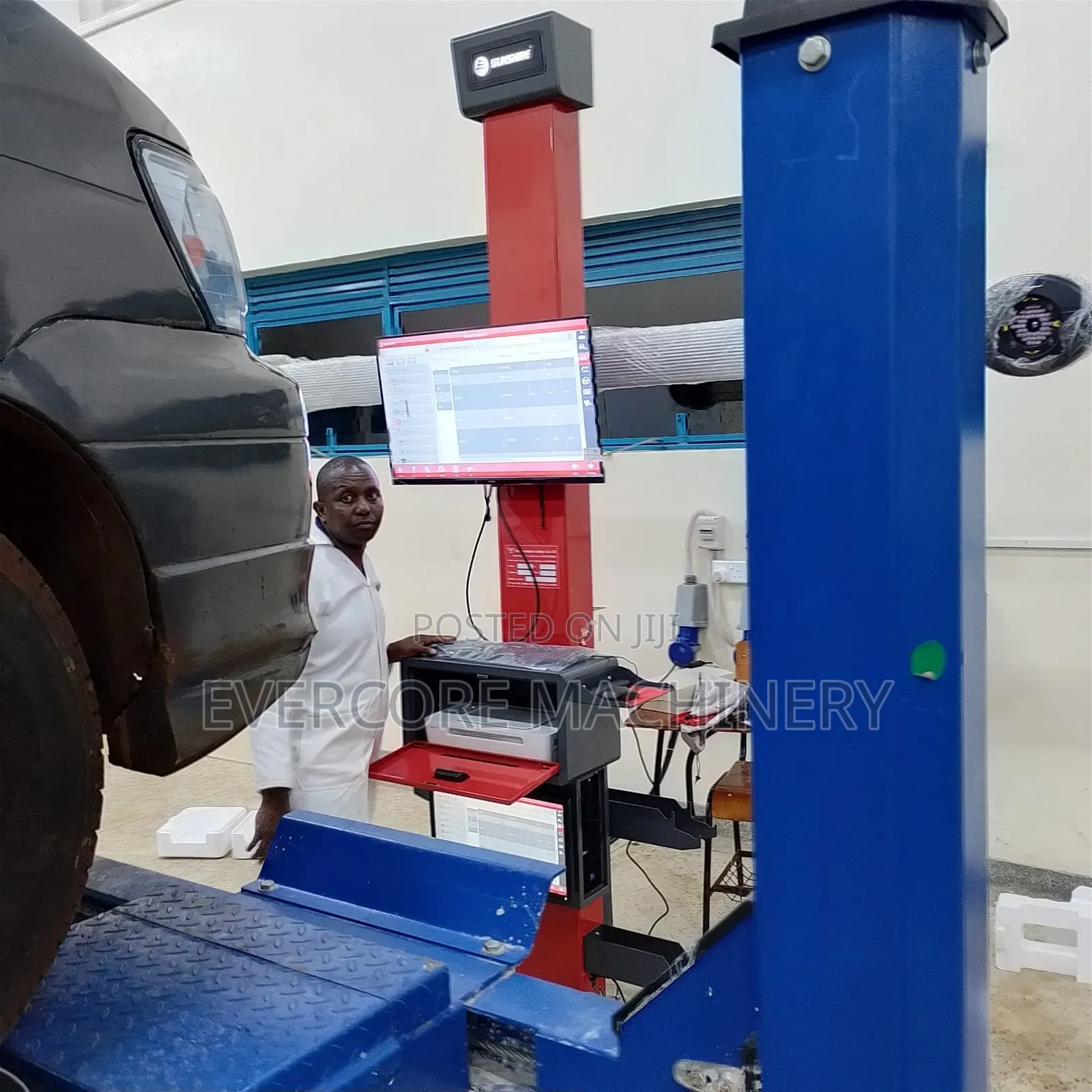 Heavy Duty New Model Wheel Alignment Machine With 3d System.
