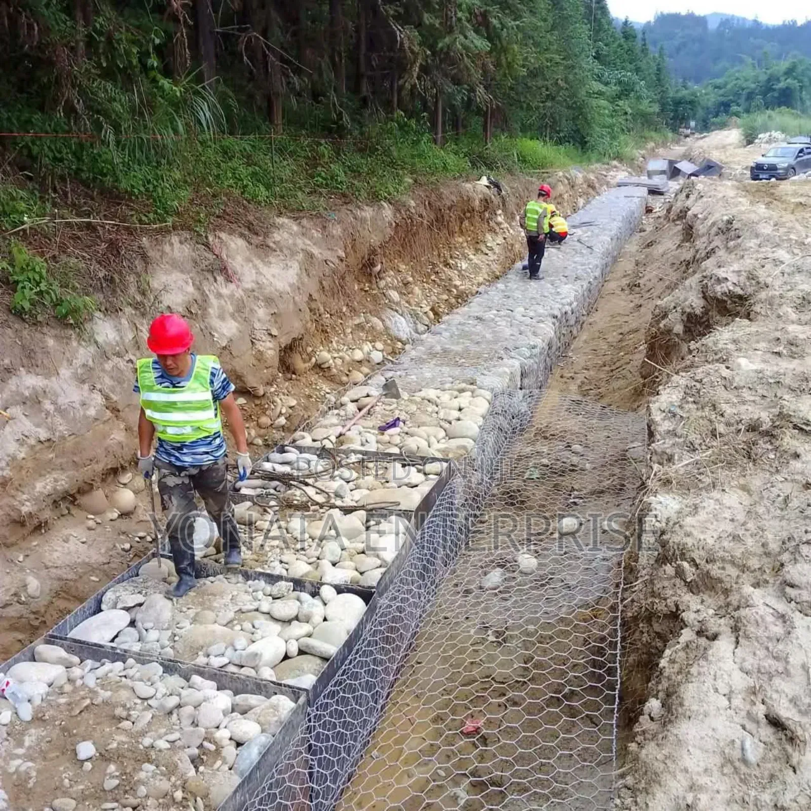 First Grade Gabion Boxes