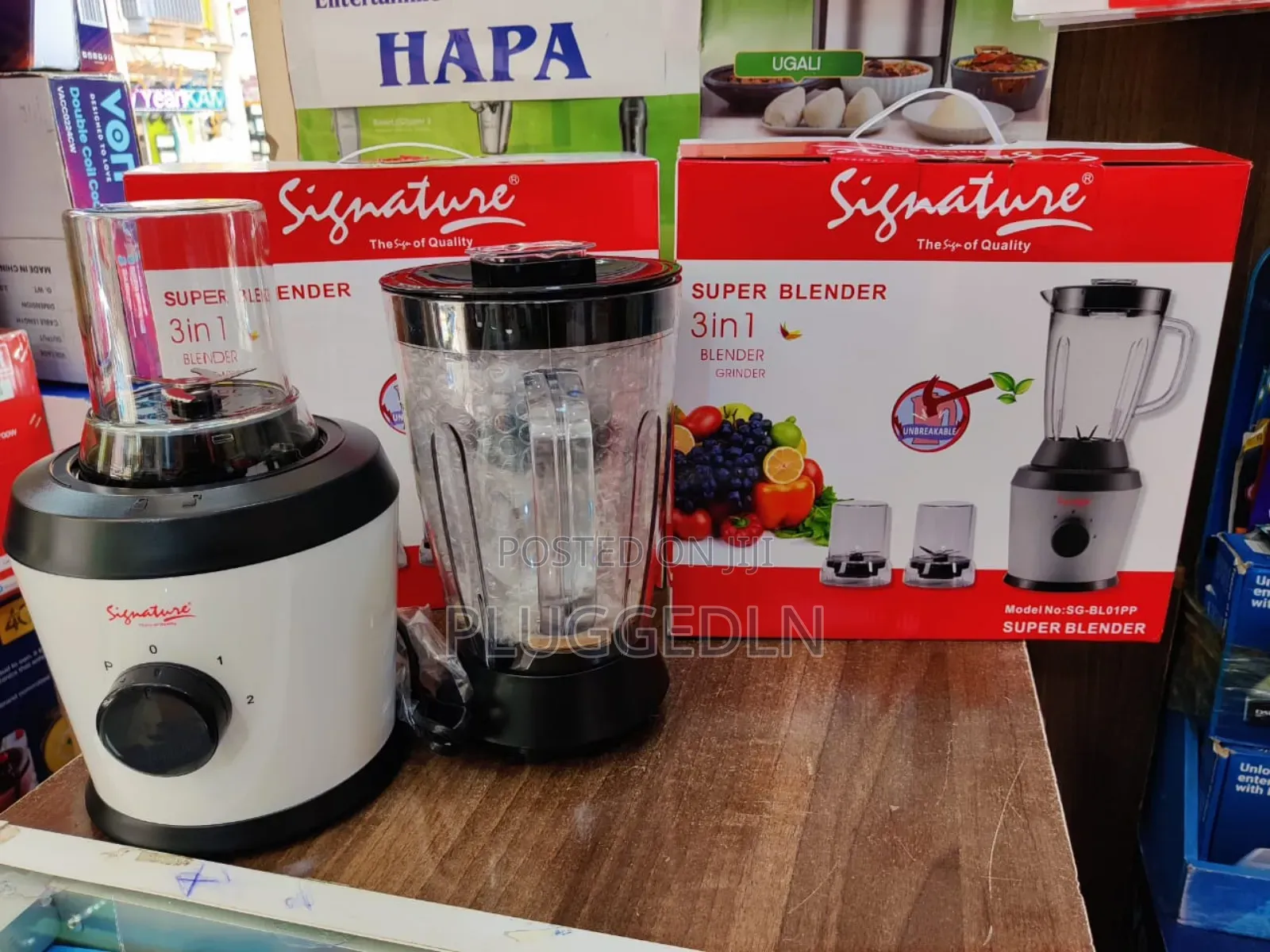 *Signature 3in1 Super Blender Unbreakable Jar
