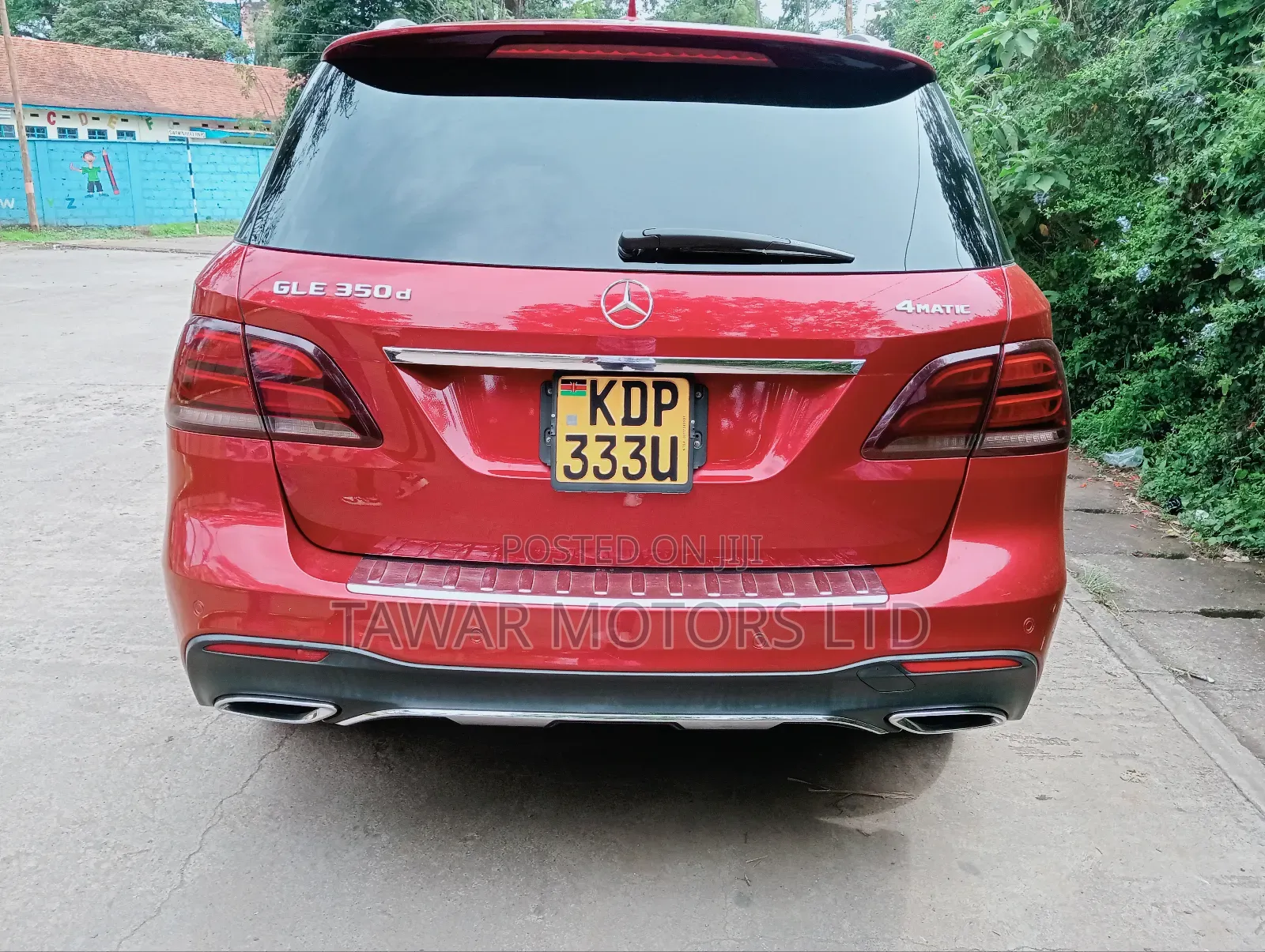 Mercedes-Benz GLE-Class 2016 Red