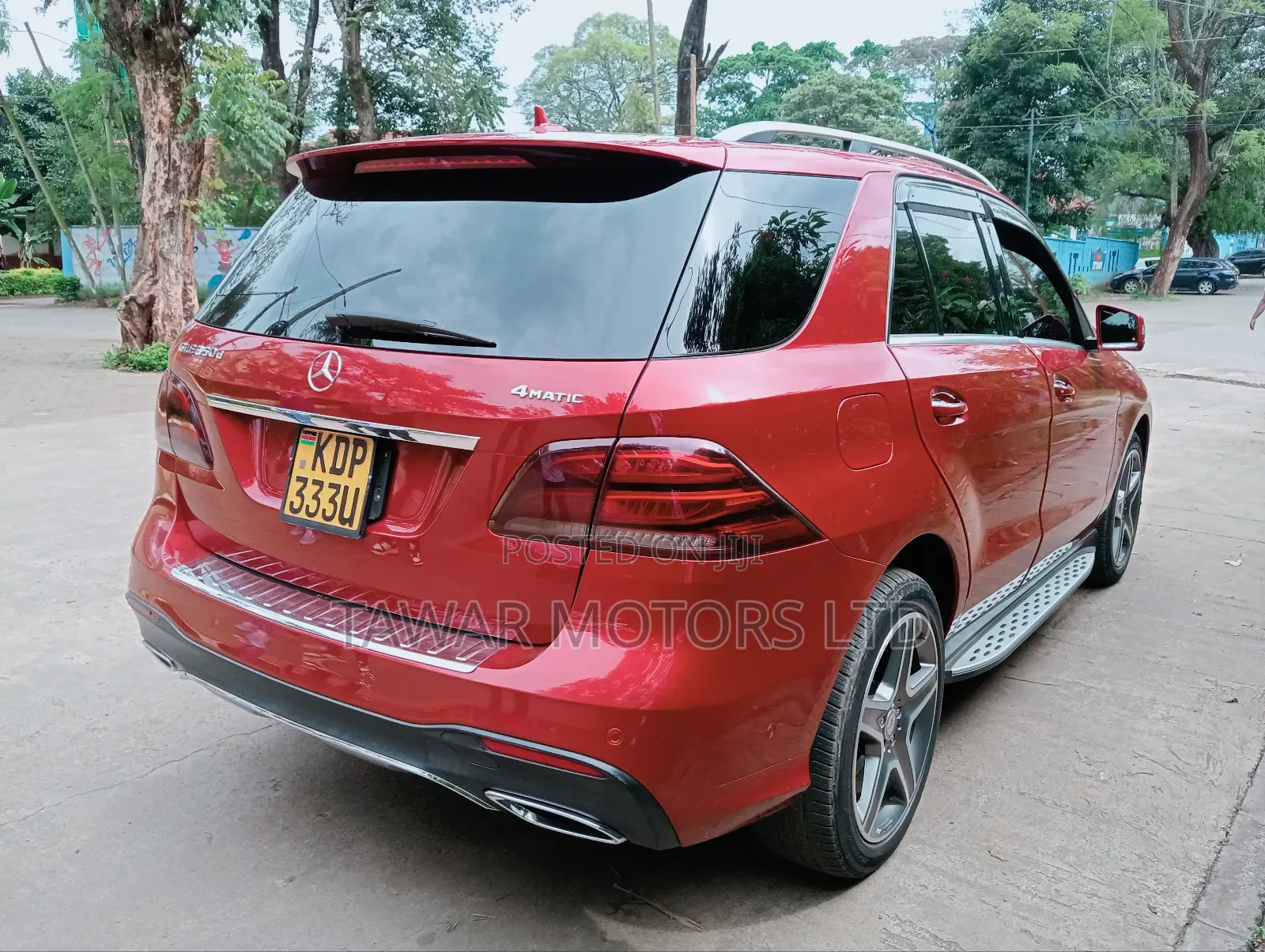 Mercedes-Benz GLE-Class 2016 Red