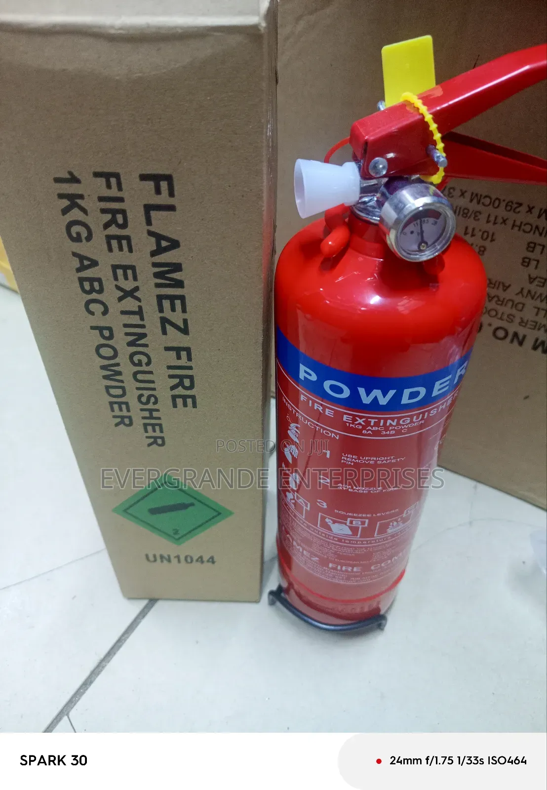 *Fire Extinguisher 1 Kg Dry Powder*