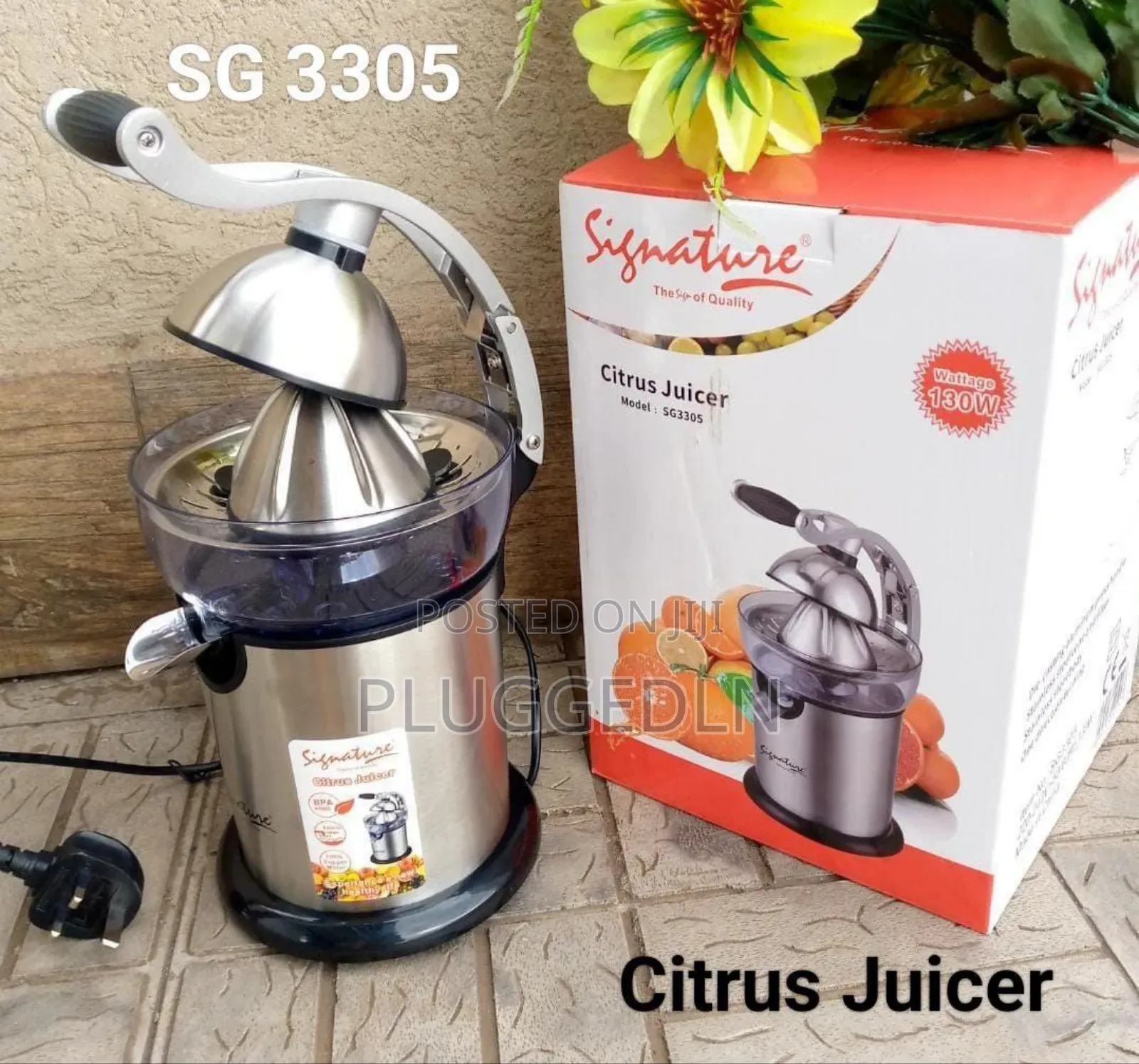 Signature Citrus (Orange) Juicer
Sg-3305