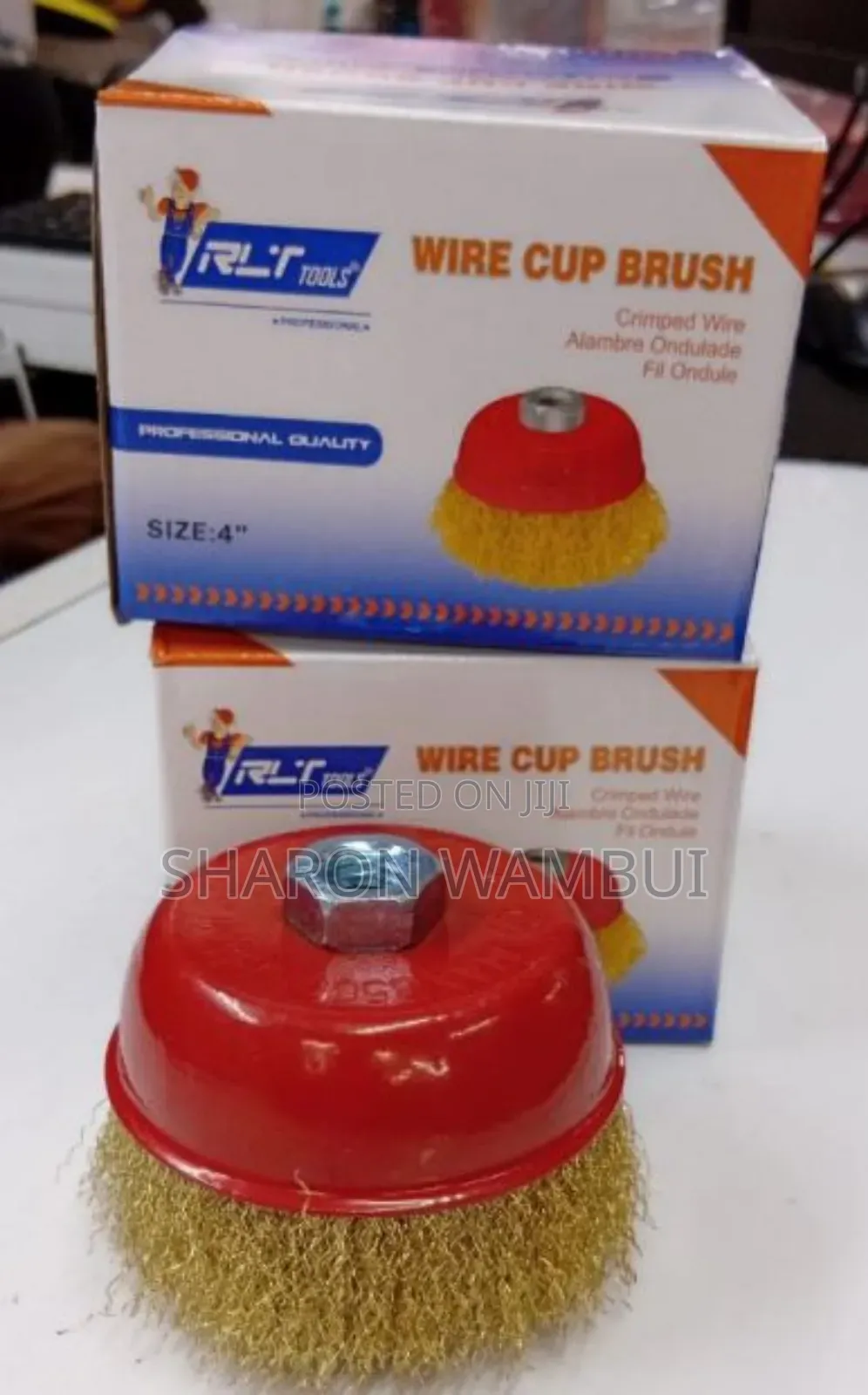 Smooth 4" Cup Wire Brush/4" Cup Wire Brush