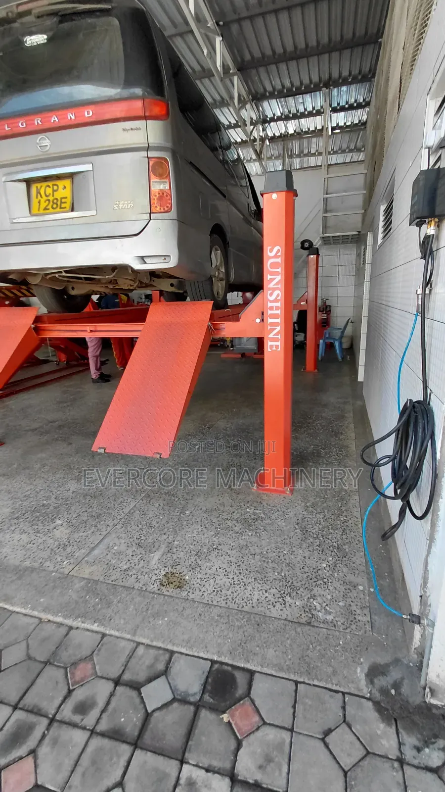 Commercial 4 PST Carlift Machine With 3d Wheel Alignment Systems.