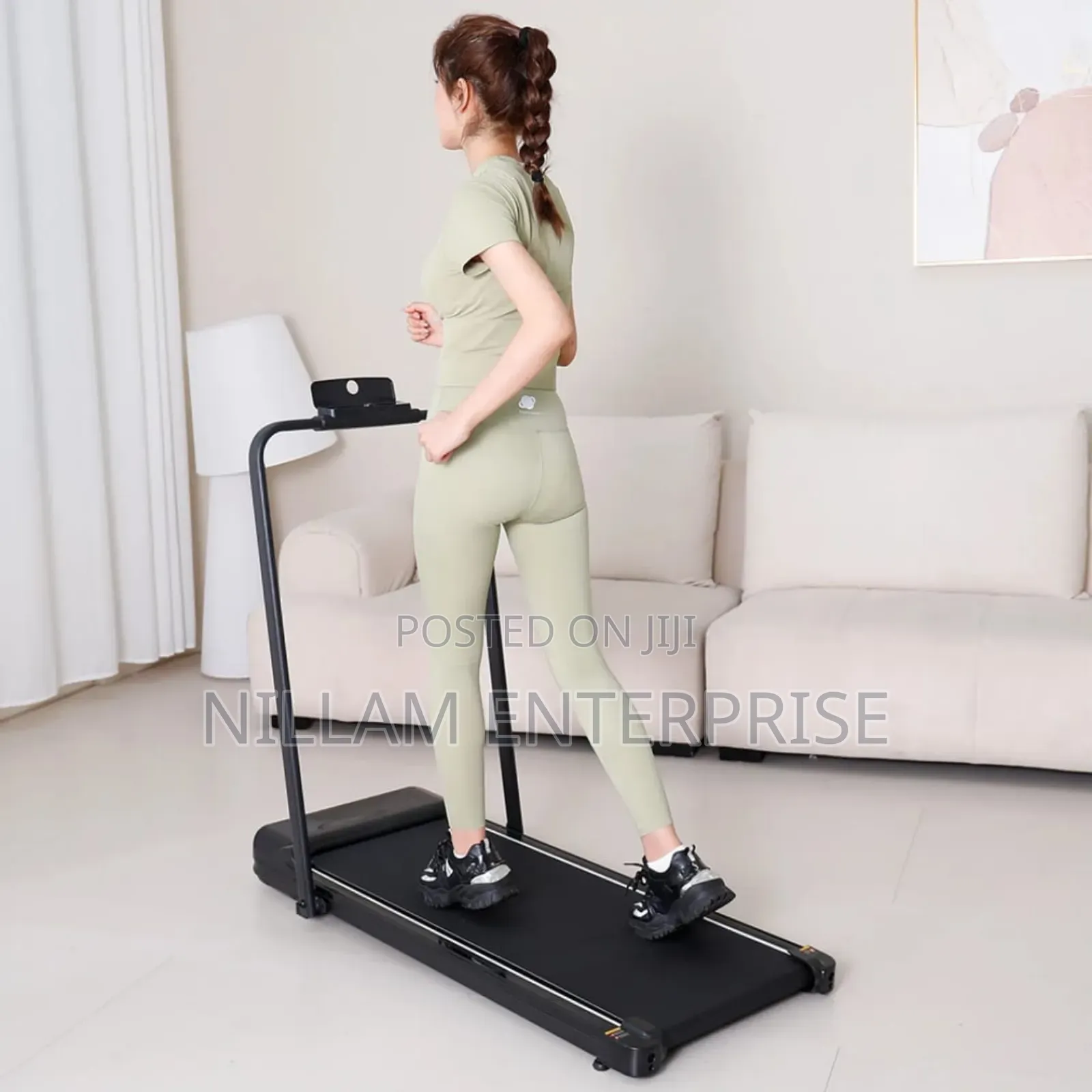 Foldable Electric Treadmill – Home Use*