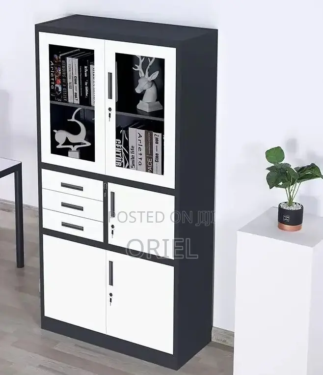 Office Cabinet :2-Door Office Filling Cabinet With Inbuilt Secure Safe
