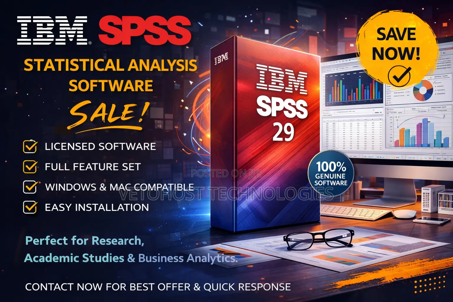 Ibm SPSS Statistics V.27 - Advanced Data Analysis Software
